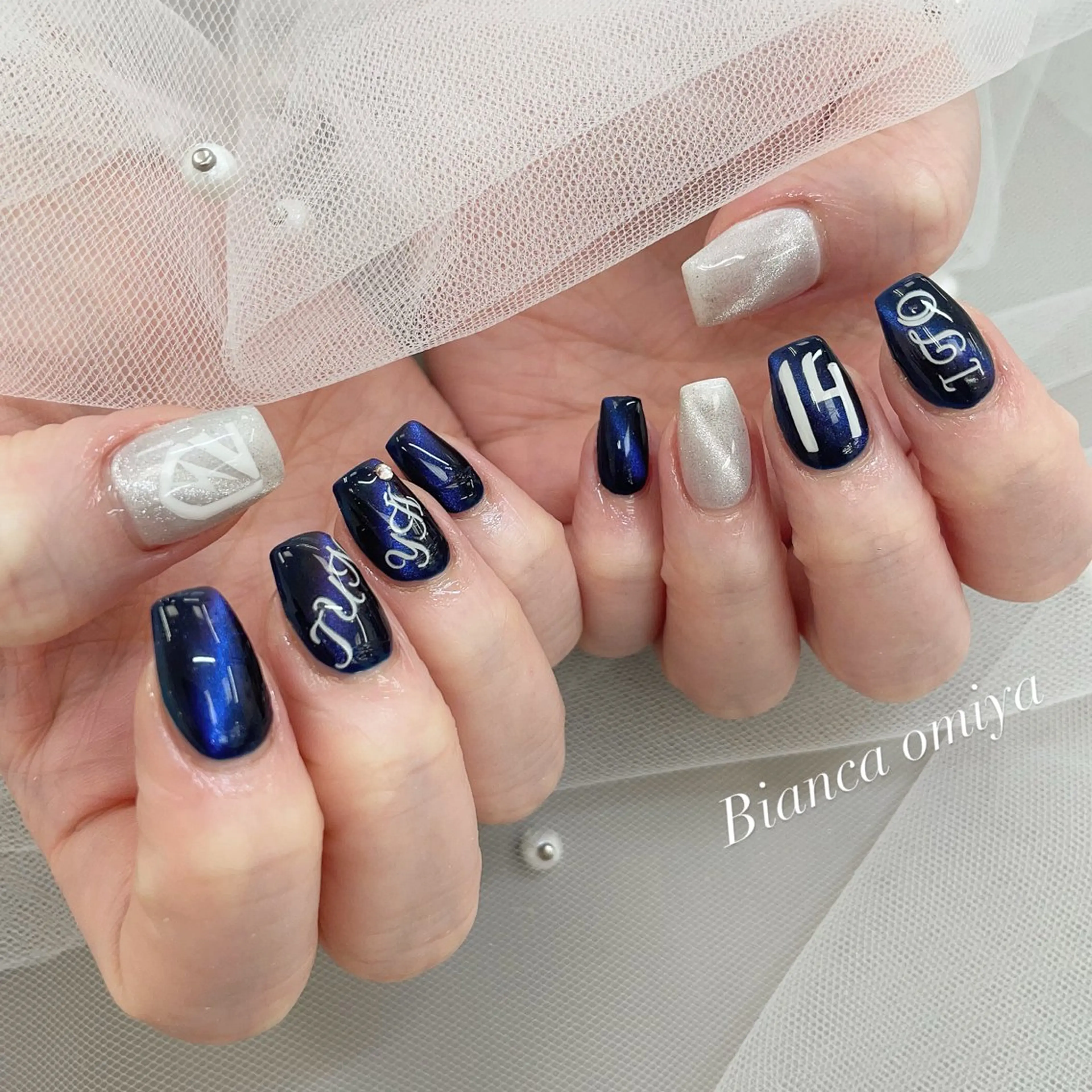ネイル Bianca大宮店 🫧カッチ🪽のネイルデザイン
