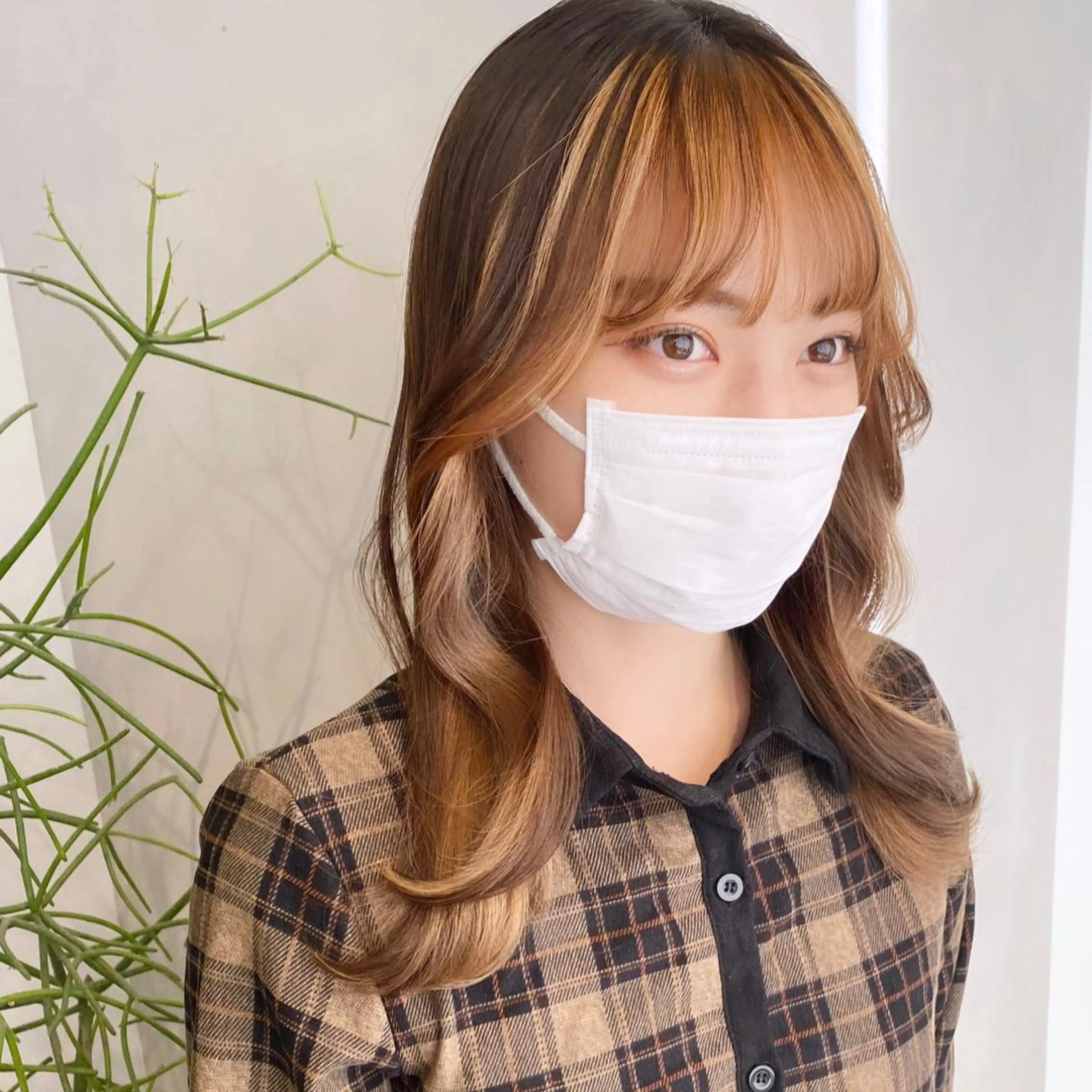 ミディアム カラー カット ヘアカラー トリートメント カラー系/カット特化 🟠オオタキマサシのヘアスタイル