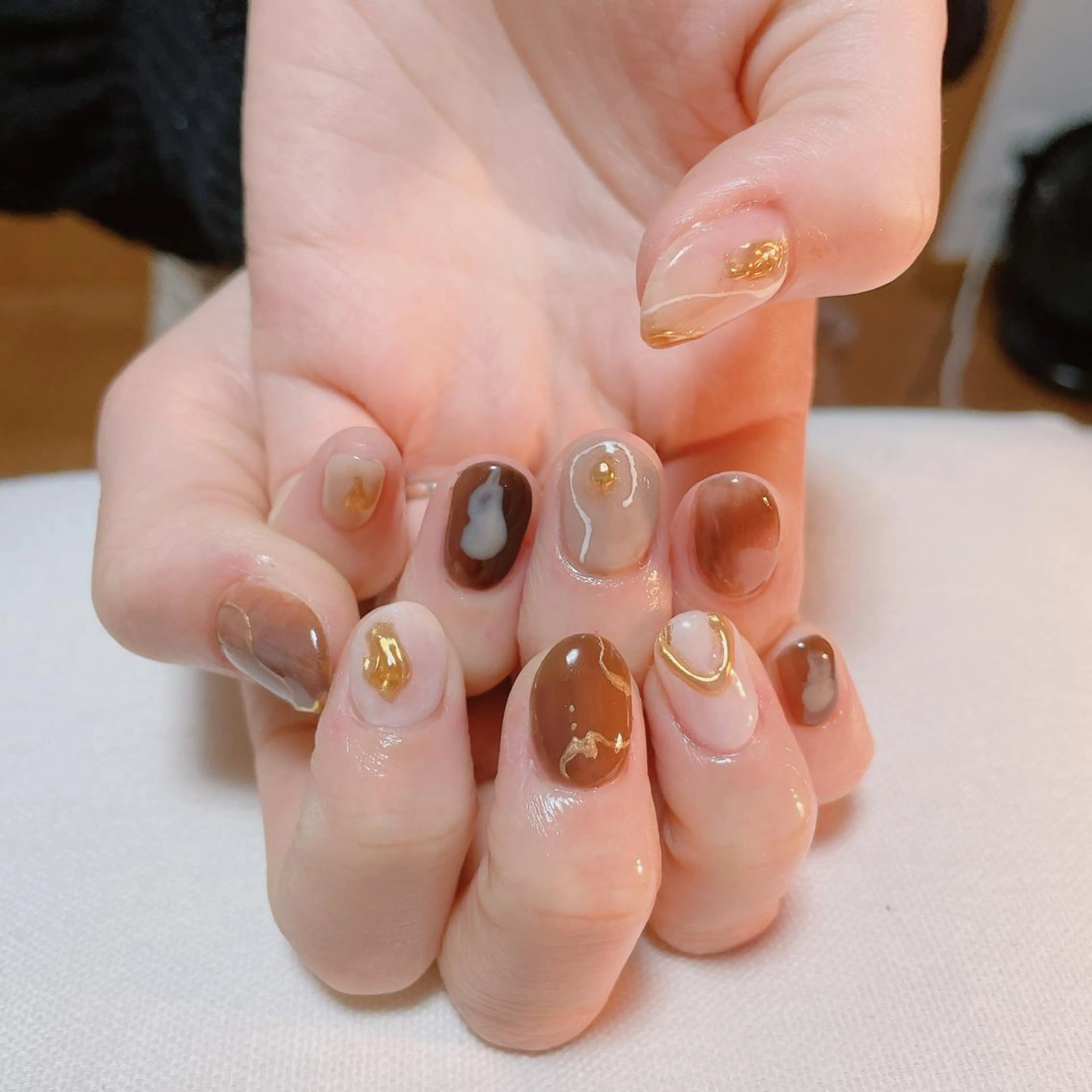 ネイル ハンドネイル nakamoto yuukaのネイルデザイン