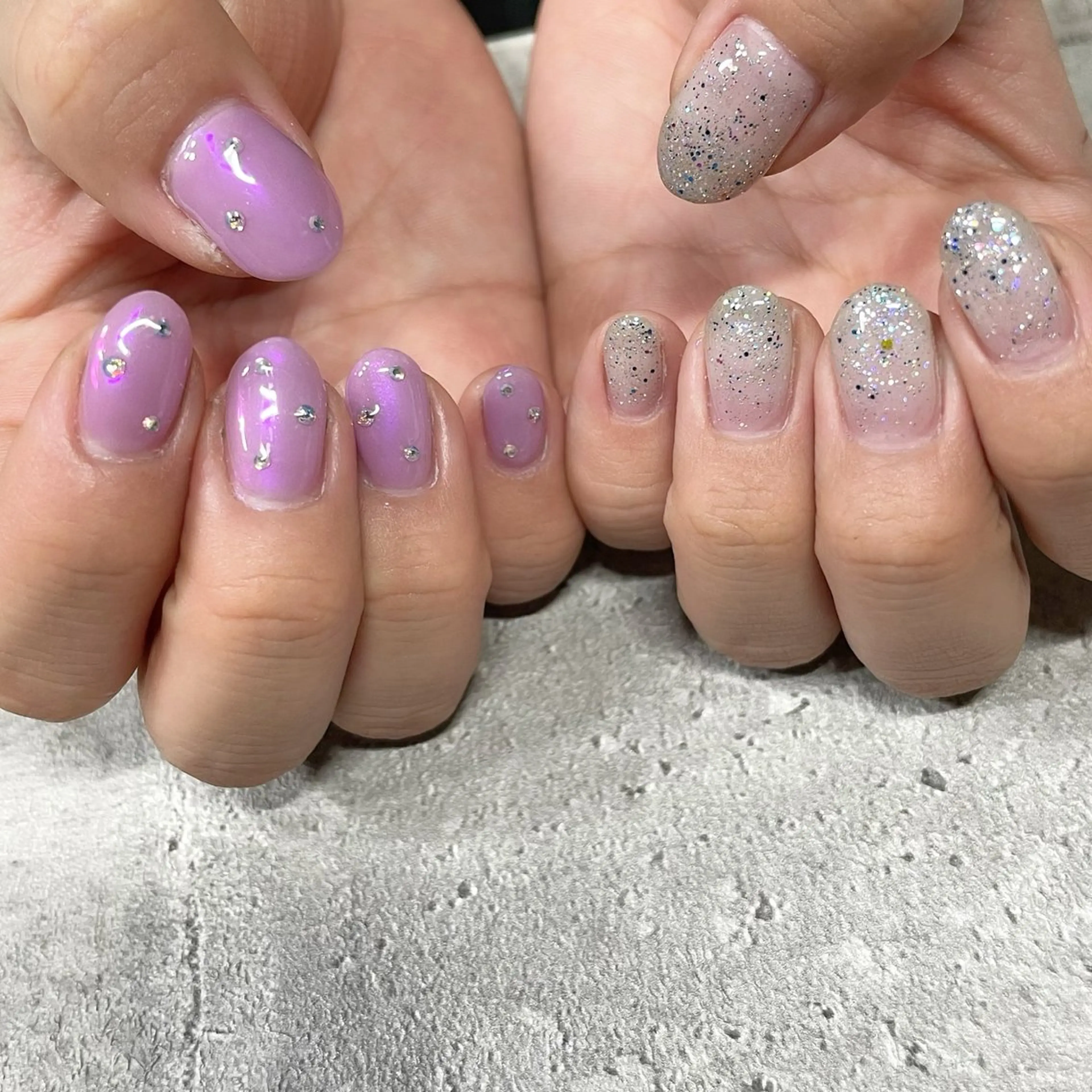 ネイル ジェルネイル 東 千夏のネイルデザイン