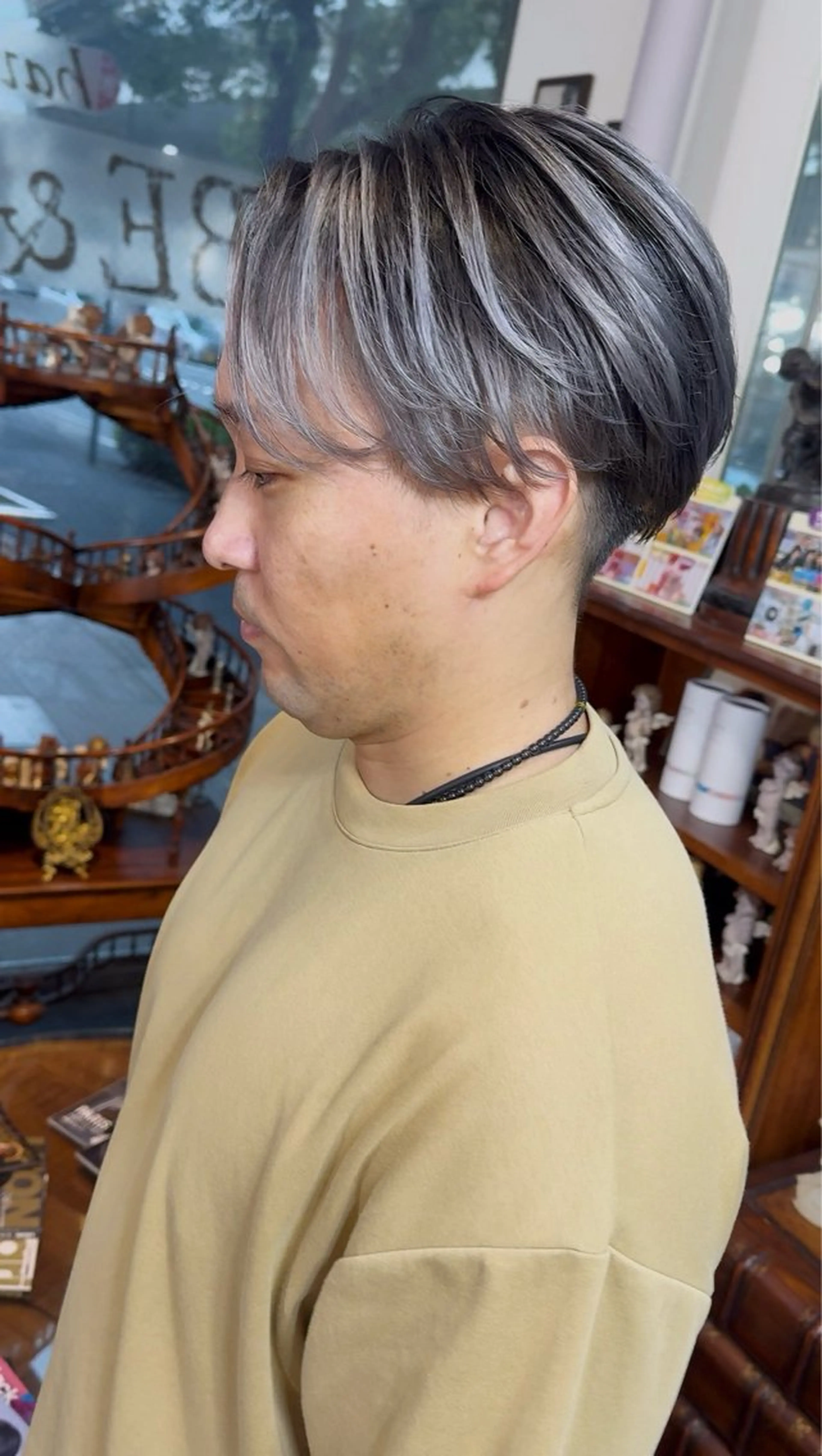 2名様限定 メンズバレイヤージュ＋カットの写真