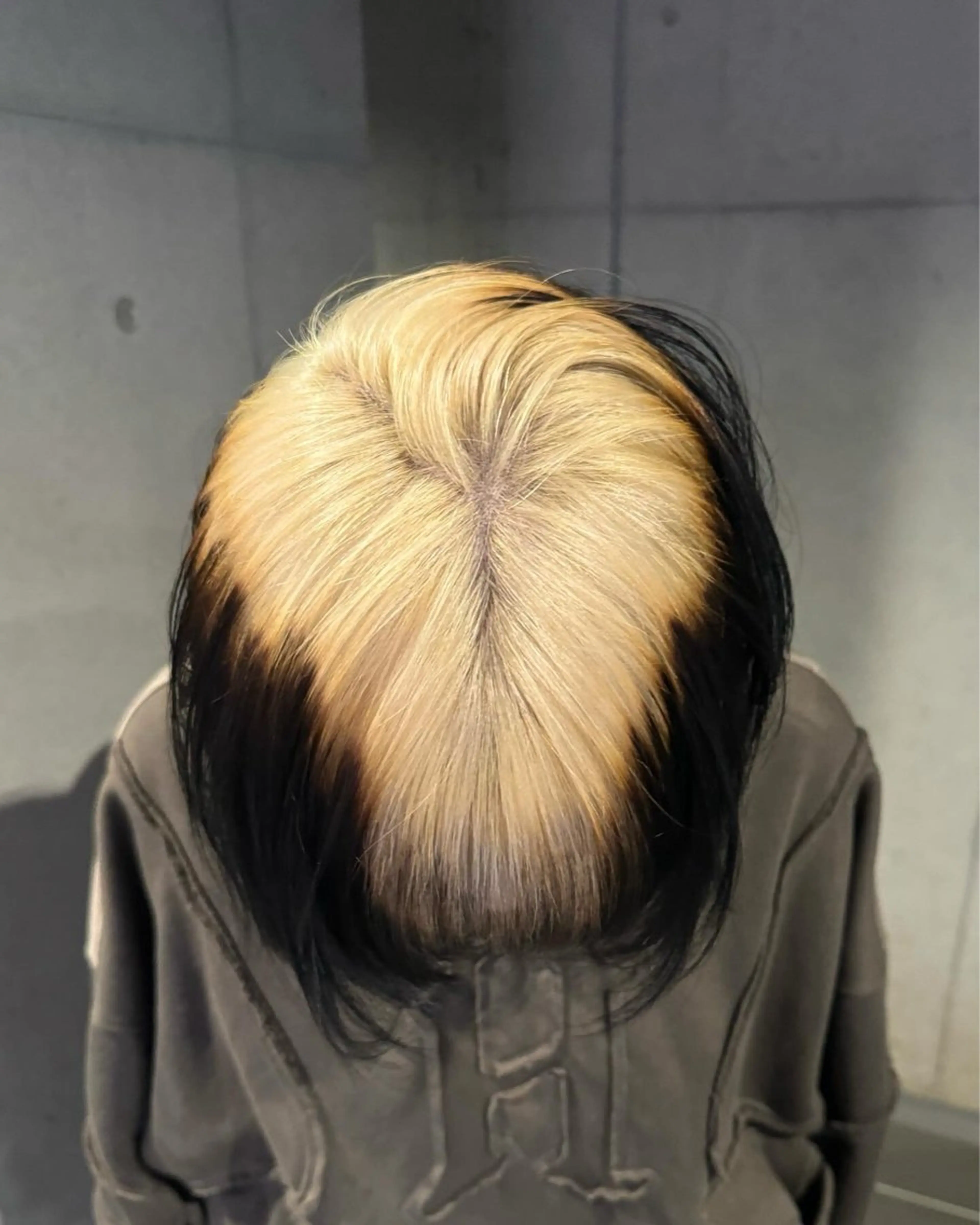 ミディアム カラー カット ヘアカラー トリートメント だいち/ハイトーン/ デザインカラーのヘアスタイル