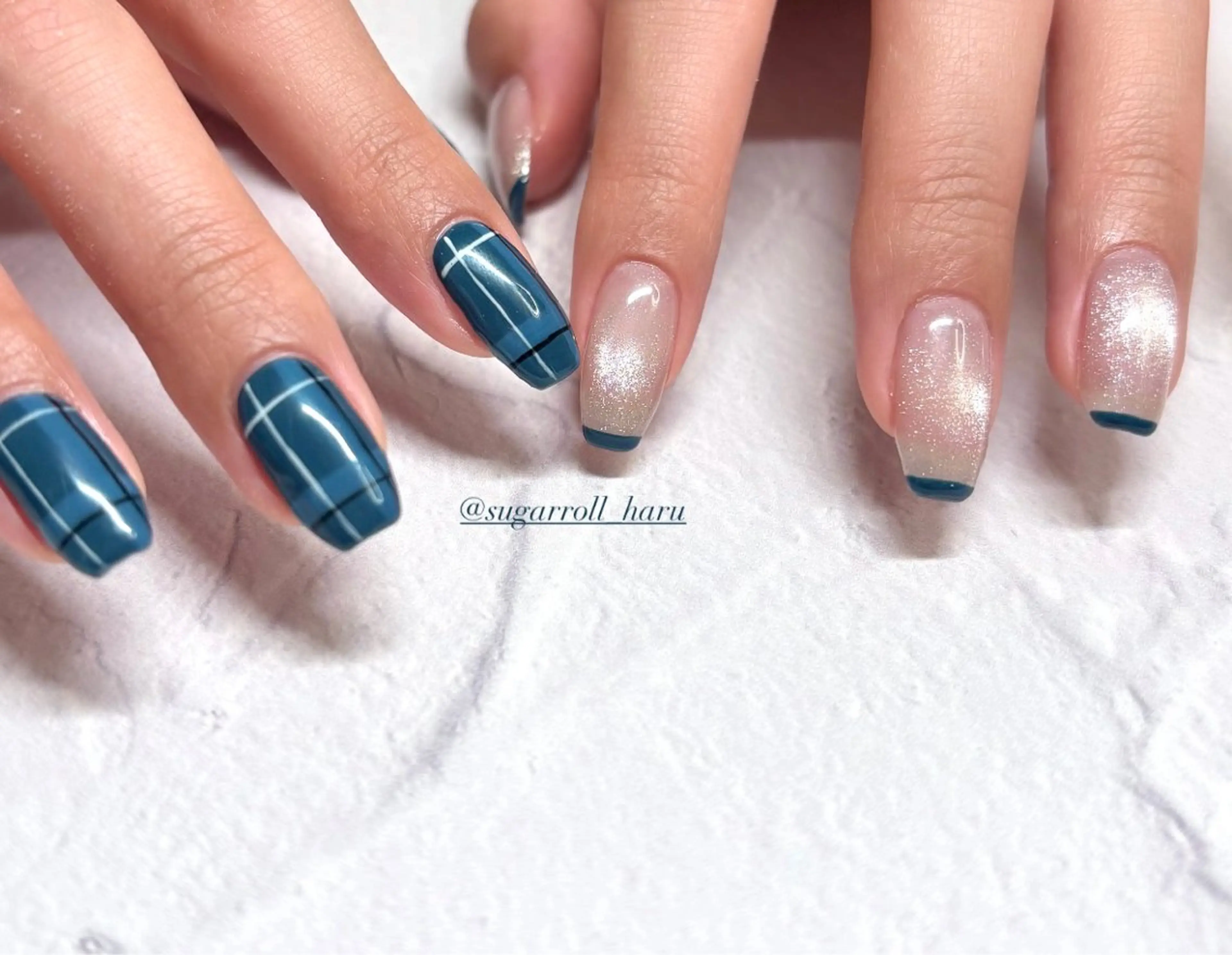 【ハンドネイル】オフ無料💫おまかせアート🎨の写真