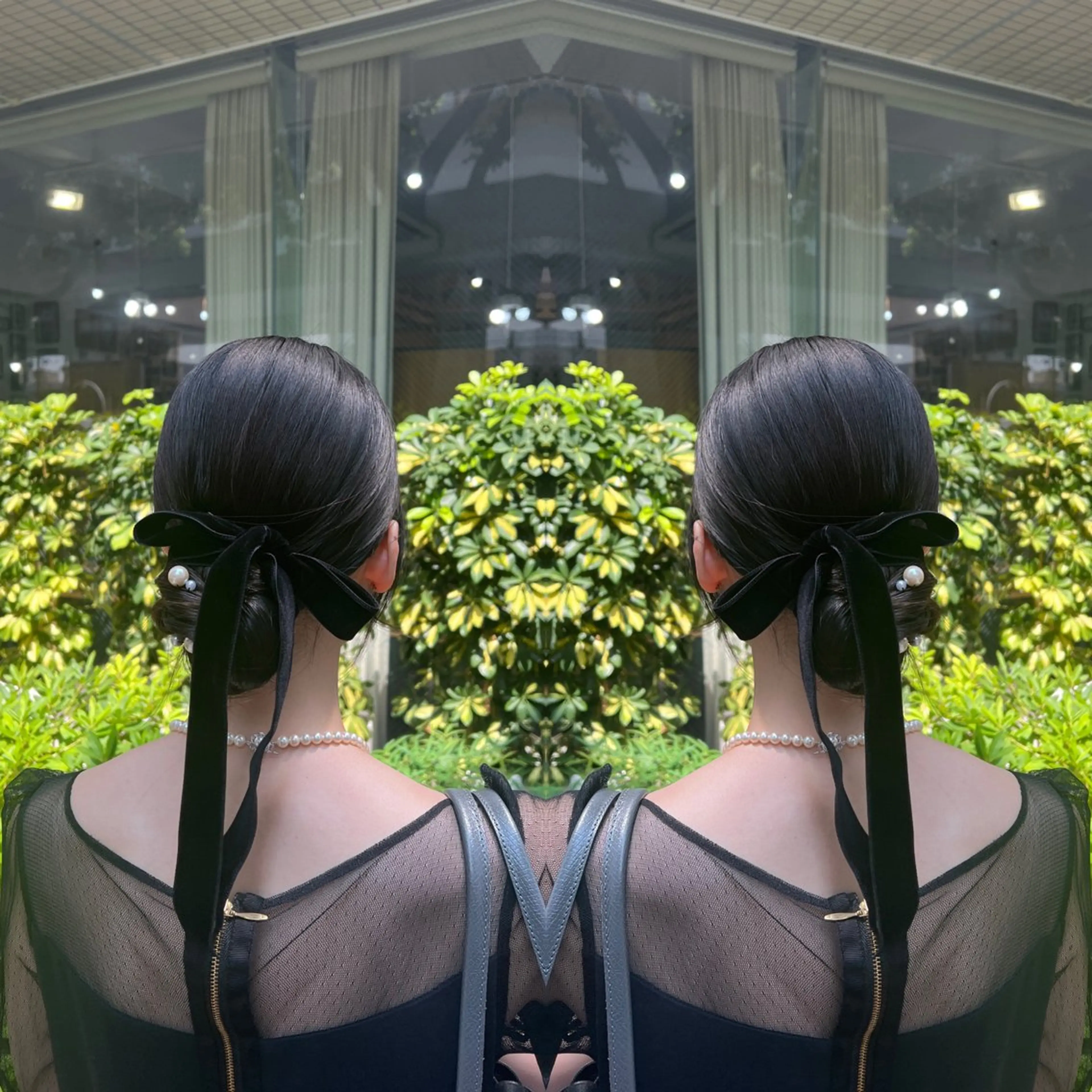 ロング ヘアアレンジ レイヤー/ボブ/ ミニボブ/AOIのヘアスタイル