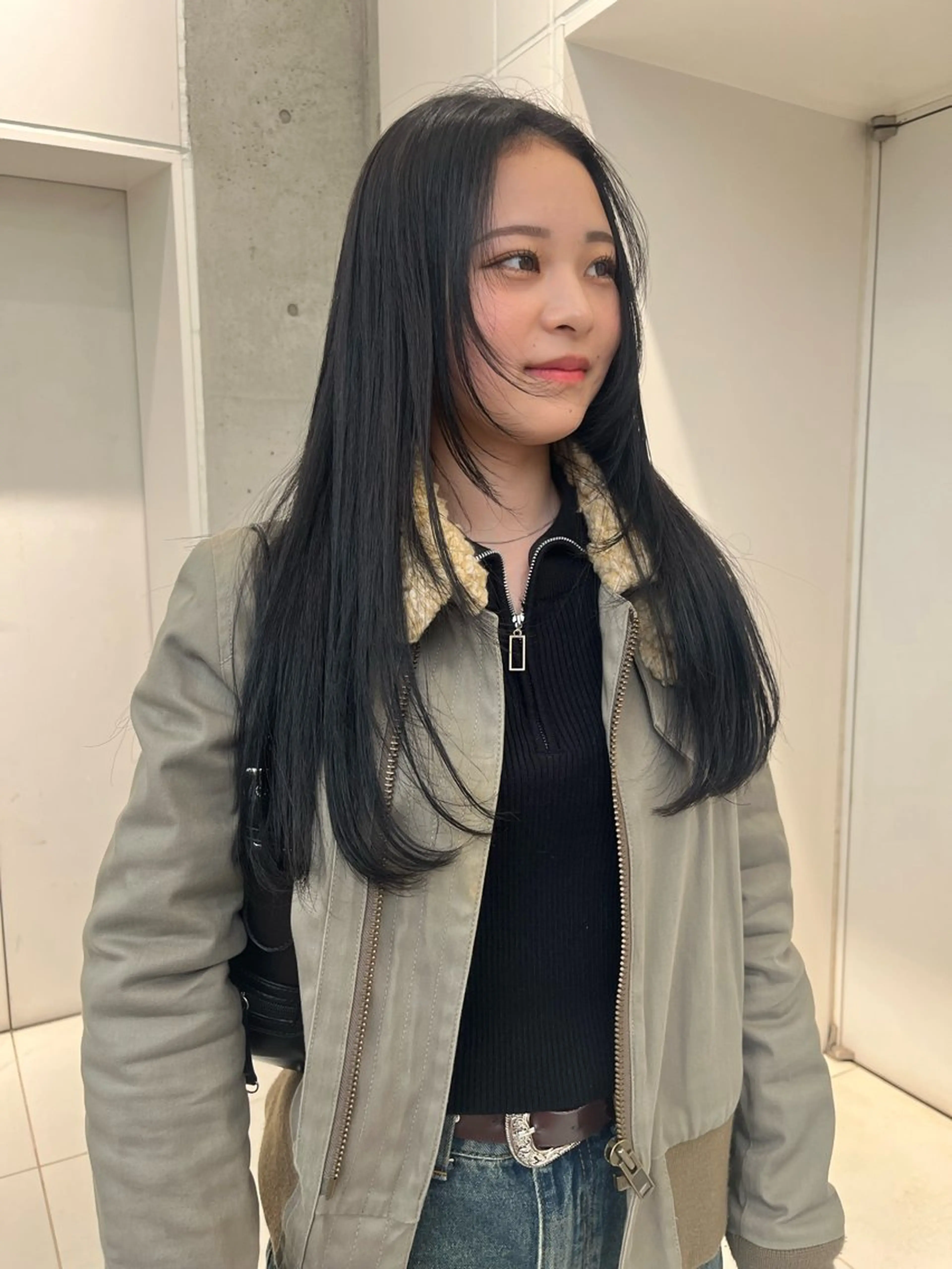 カット+縮毛矯正+3Stepトリートメントの写真