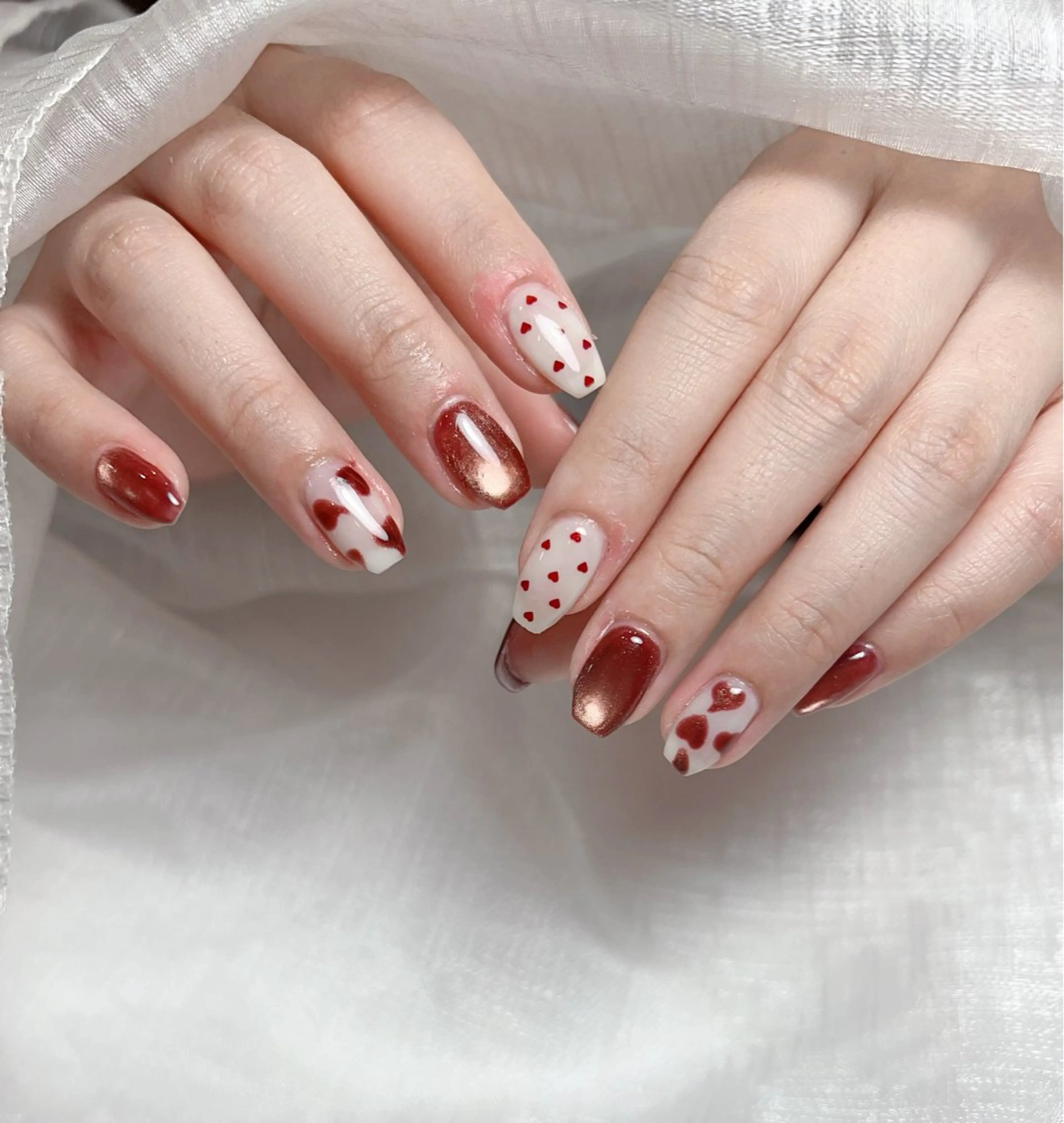 ネイル アートネイル チークネイル 長さ出し フットネイル フレンチネイル ハンドネイル RiRi ネイル/マツエクのネイルデザイン