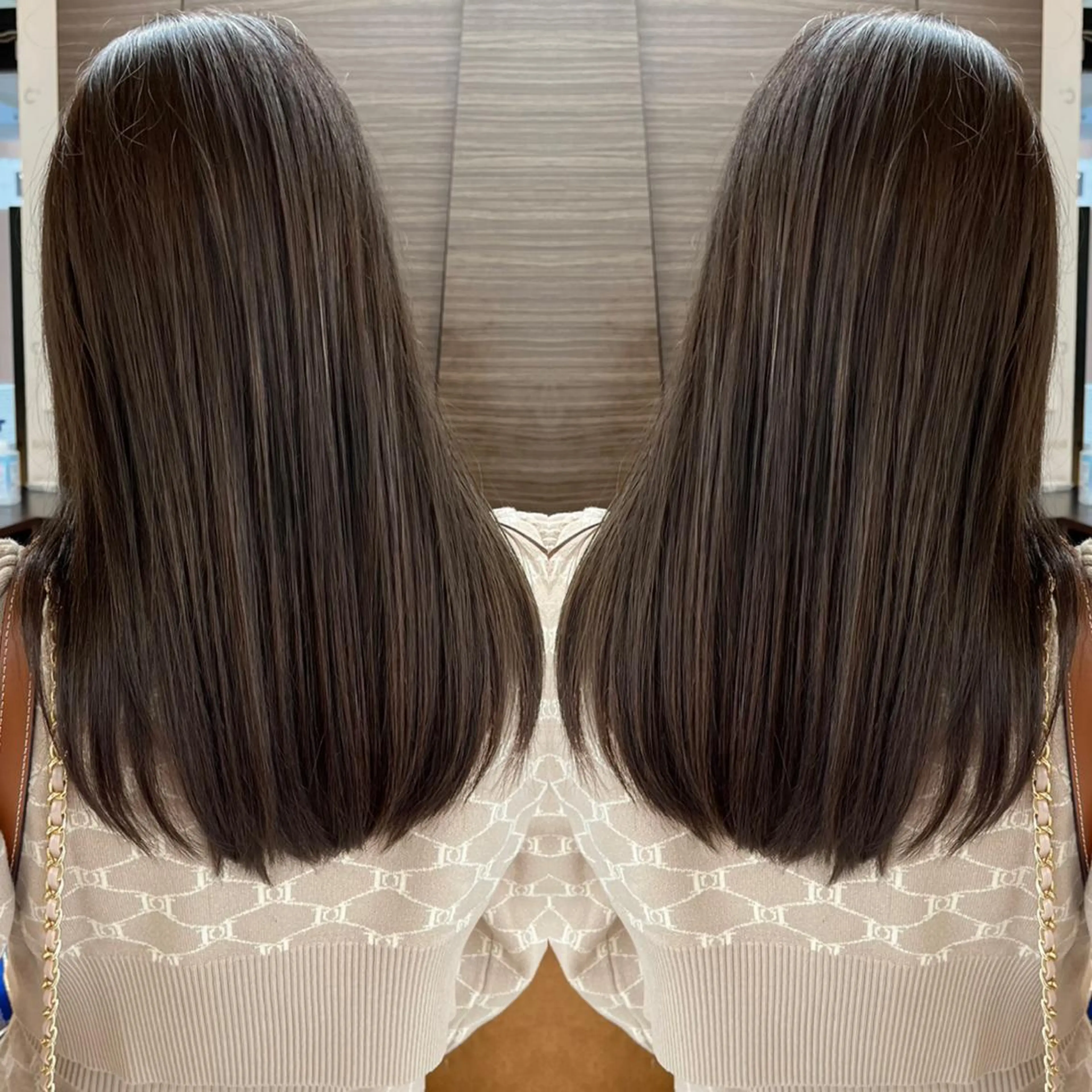 ロング カラー ベージュカラー ブリーチ ブリーチなしカラー カット ヘアカラー トリートメント BOOTH share salon所属・ハタケヤマヨシキ ／BOOTHのヘアスタイル