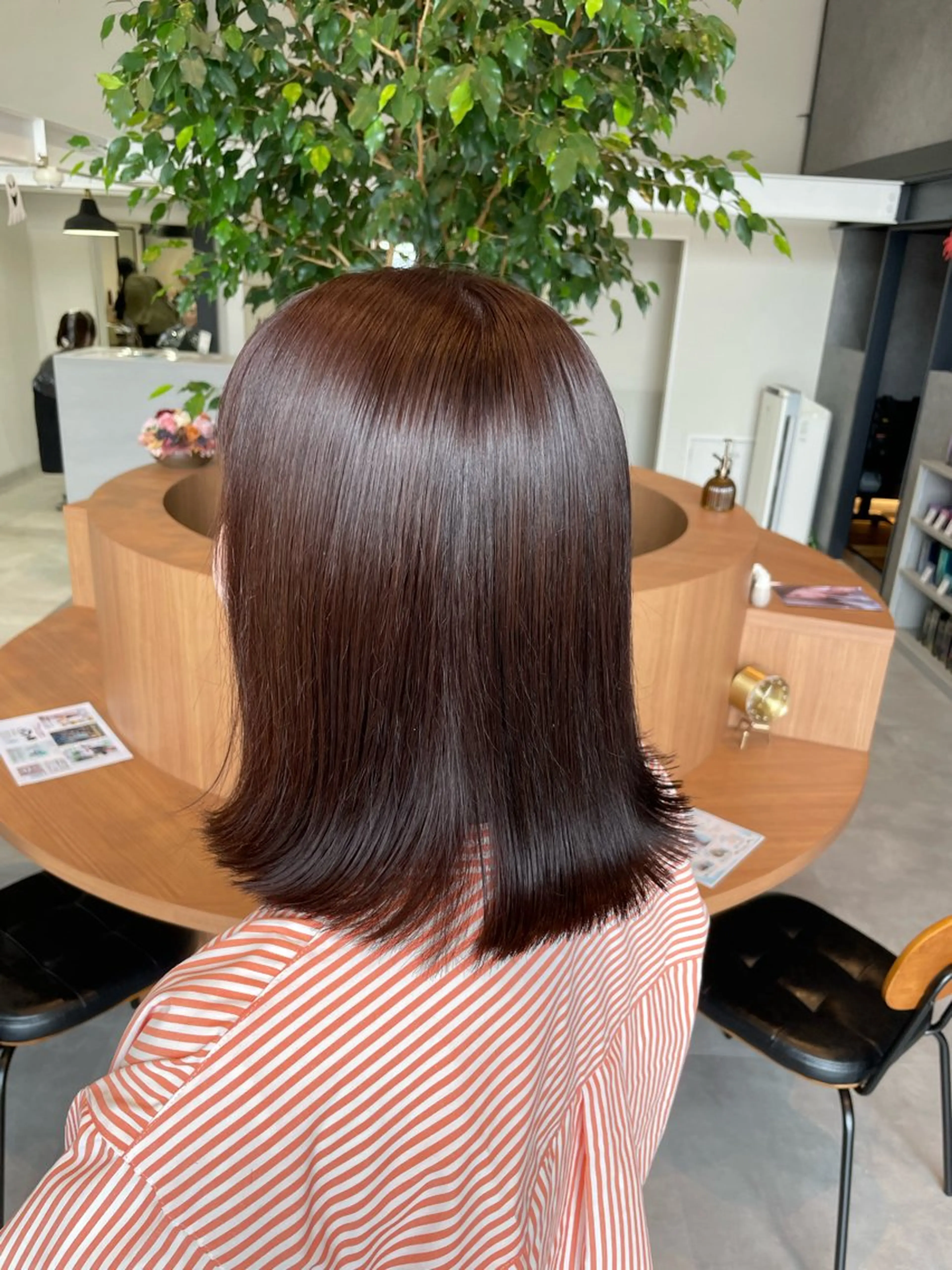 ミディアム カラー カット ヘアカラー ayaka |トレンドヘアのヘアスタイル