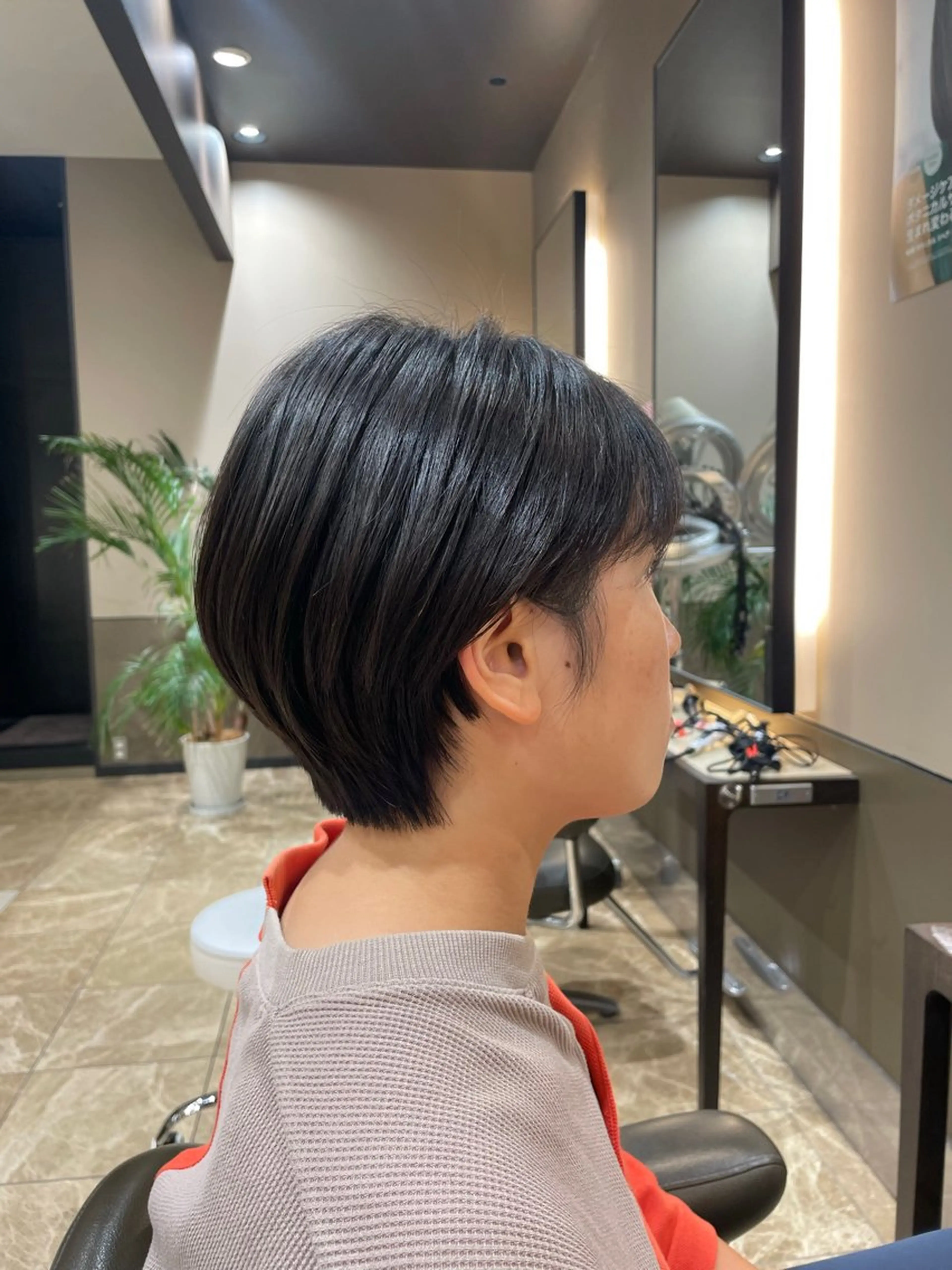 ショート ショートヘア 田中 くるみのヘアスタイル