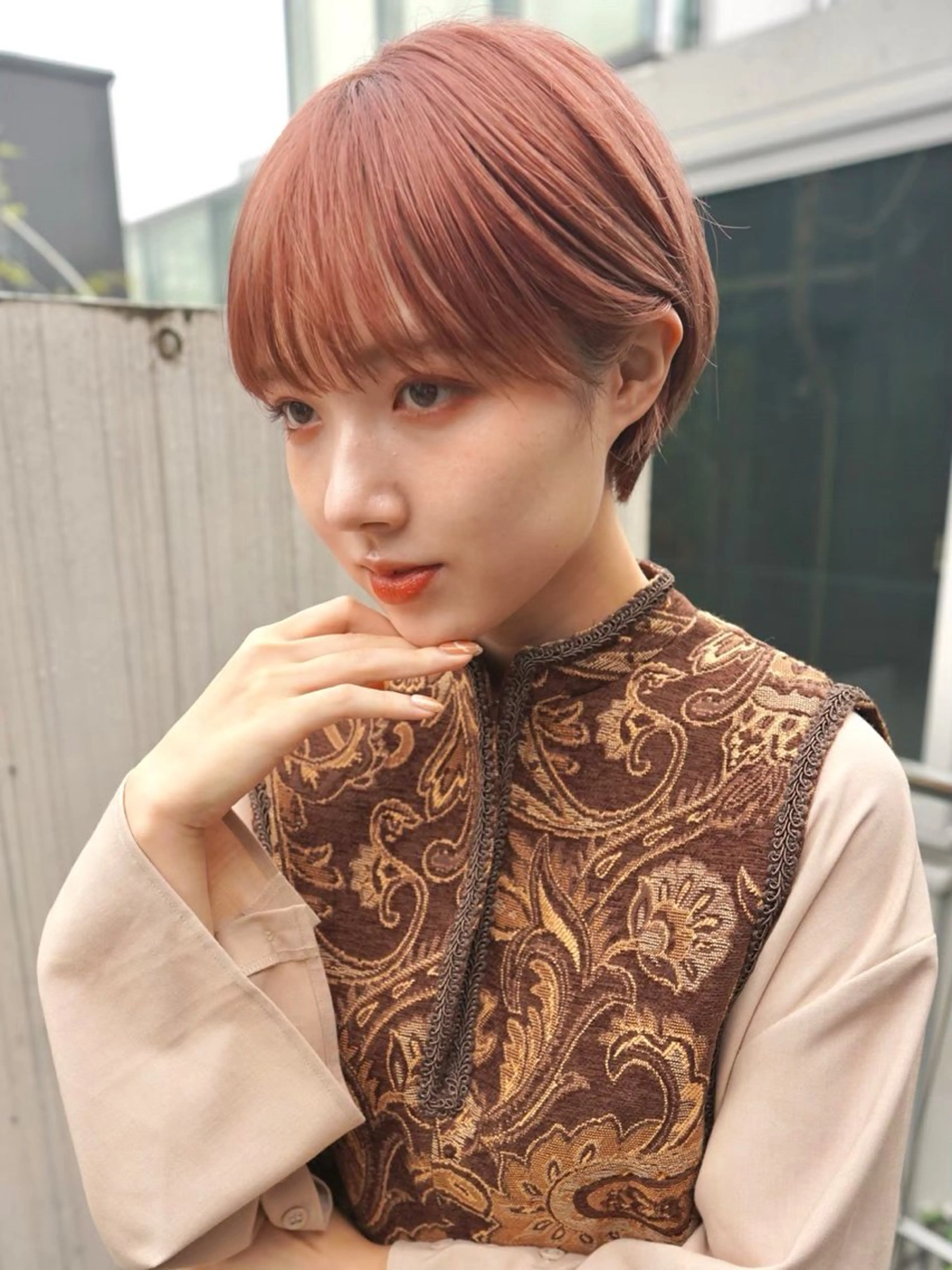 ショート カット 横浜/ショート/ レイヤーカットのヘアスタイル