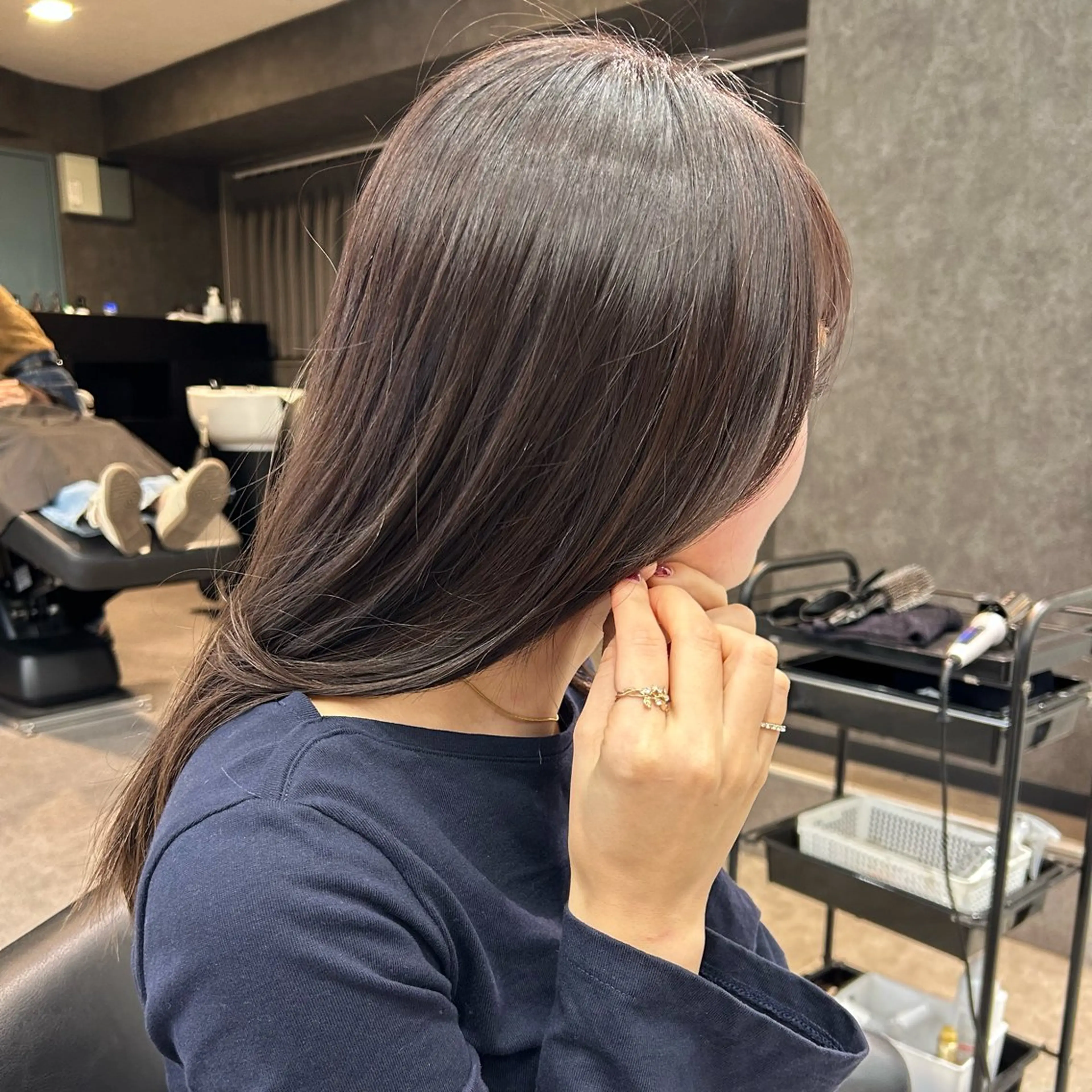 ロング カラー ヘアカラー トリートメント 外国人風ヘア/ 髪質改善/ayacaのヘアスタイル