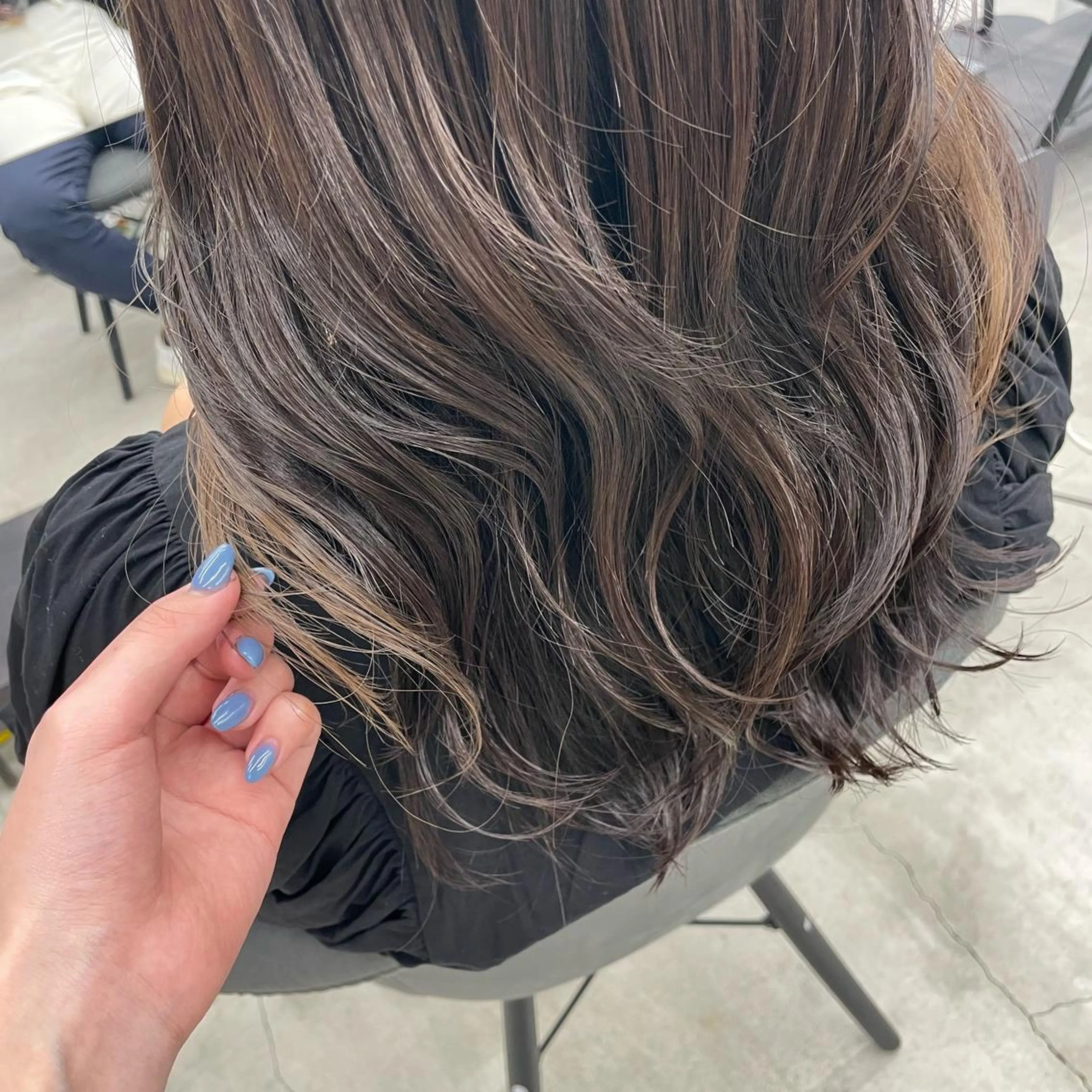 ロング ヘアカラー 🌼渋谷韓国レイヤー 桑尾幸奈🌼のヘアスタイル