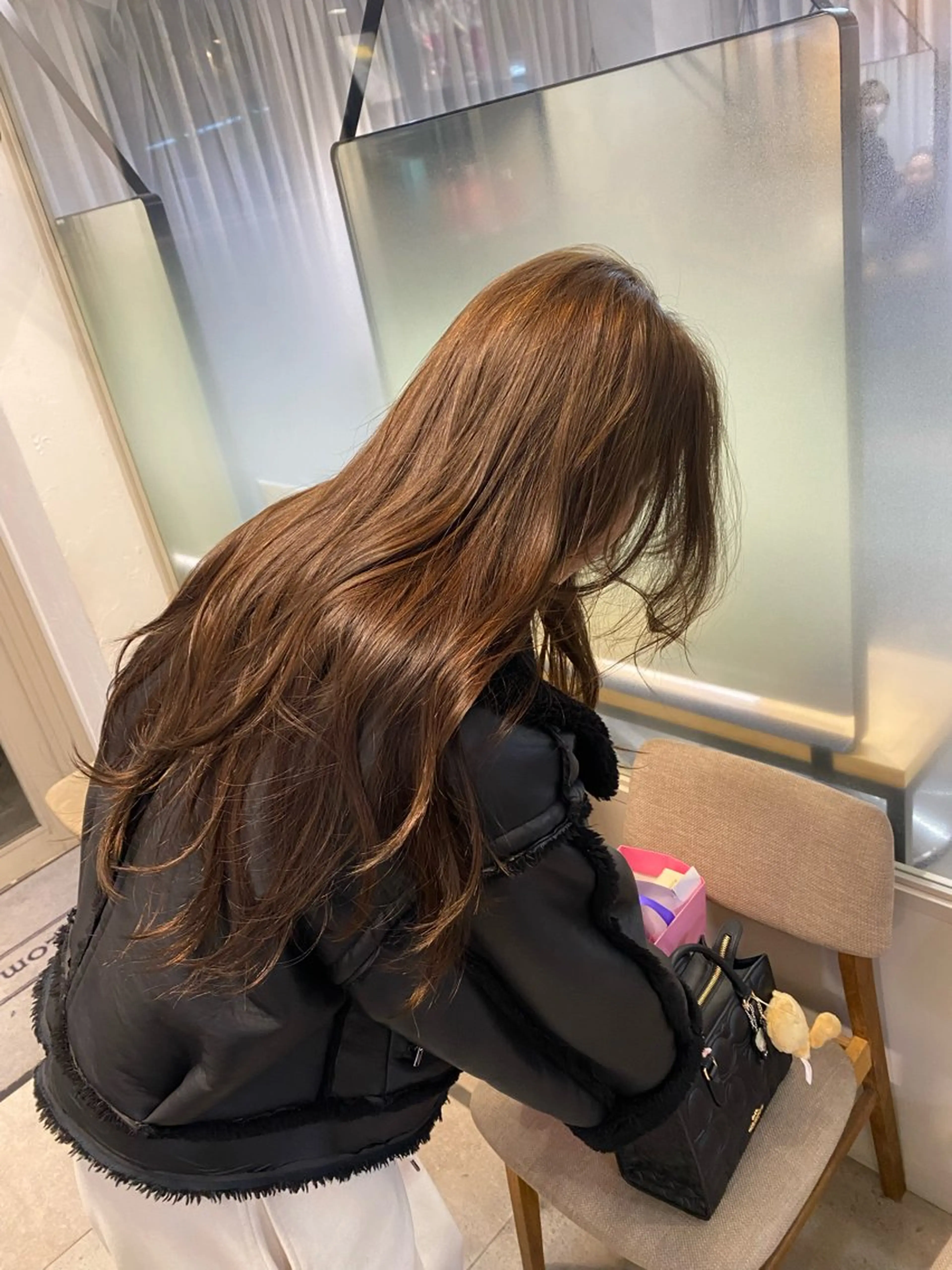 カラー ヘアカラー トリートメント yuzuki ୨୧ ／ブリーチ／縮毛矯正のヘアスタイル