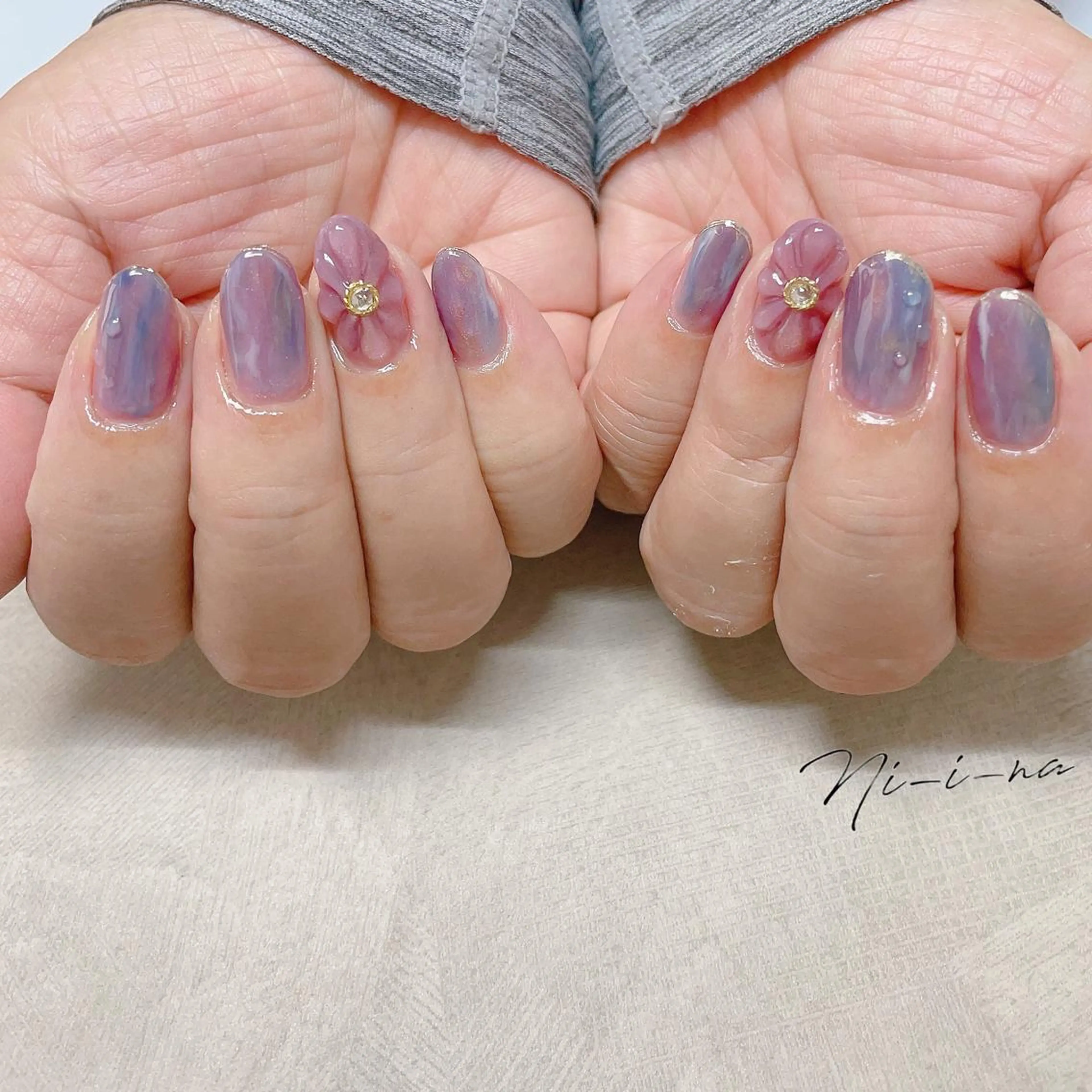ネイル ハンドネイル nail salon Ni-i-naのネイルデザイン