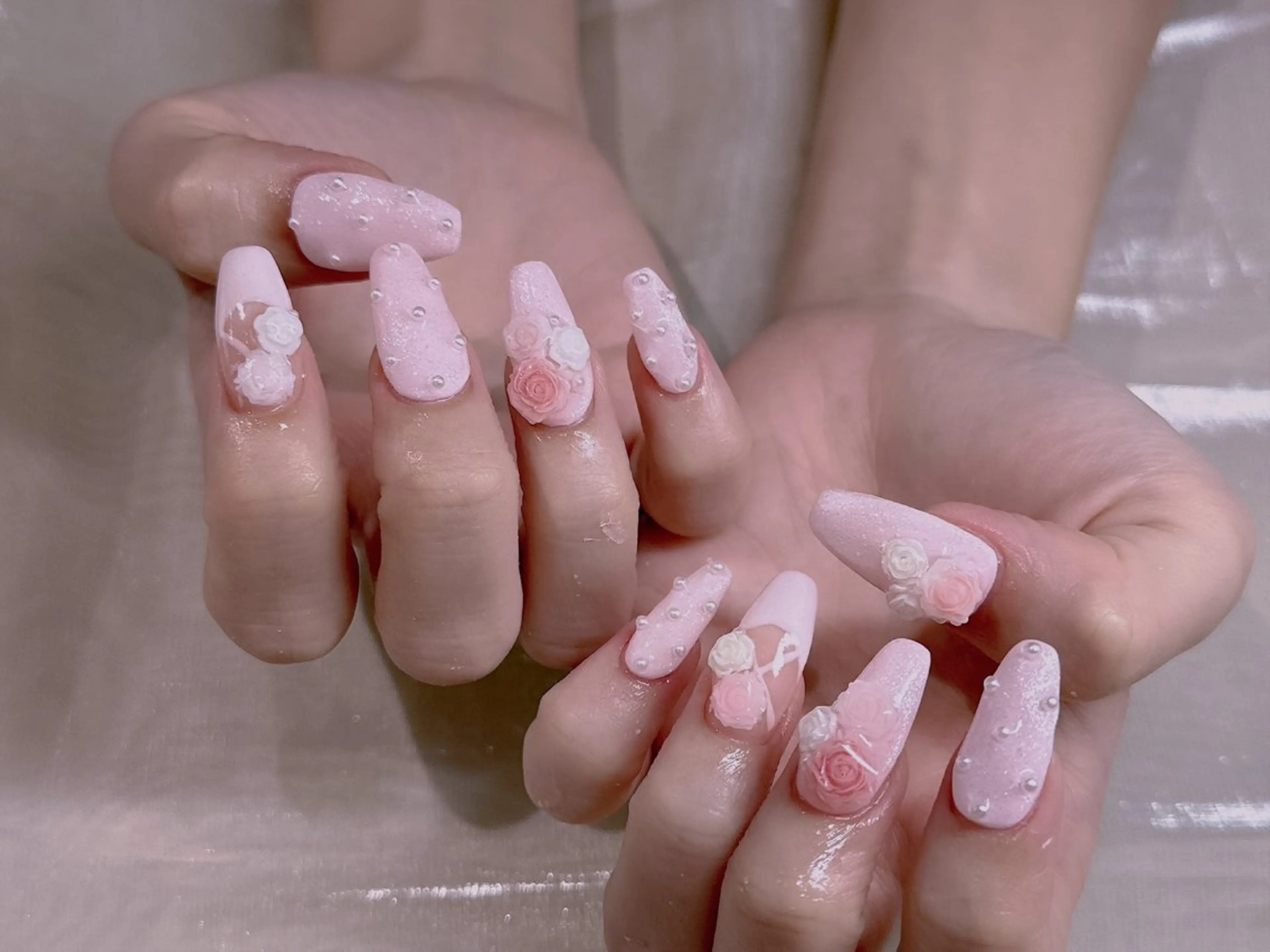 ネイル ハンドネイル エムズ エムズのマツエク・マツパデザイン