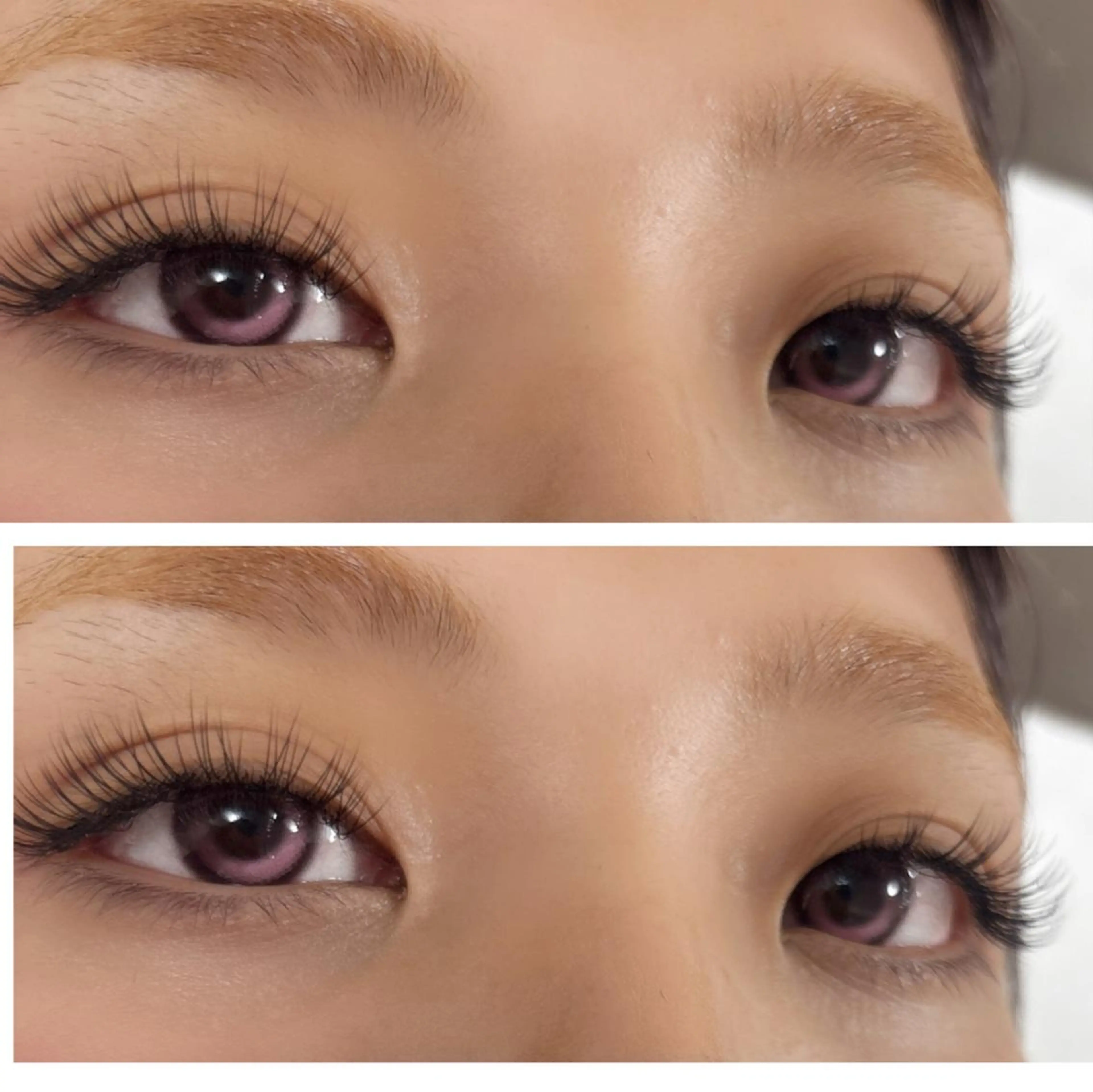 マツエク・マツパ Dカール フラットラッシュ シ エイのマツエク・マツパデザイン