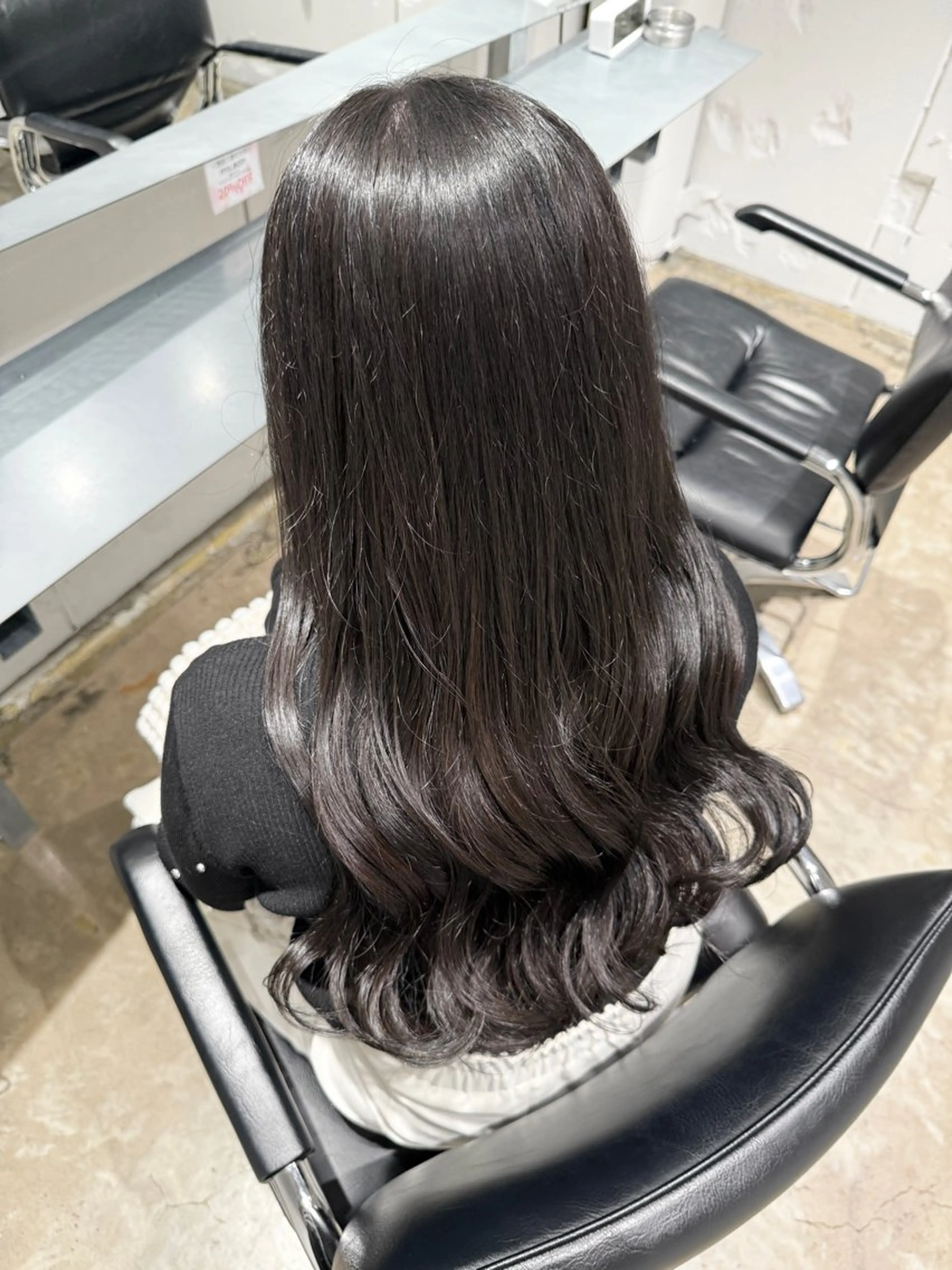 カラー 透明感カラー グレージュ WARES所属・WARES CHIHIROのヘアスタイル