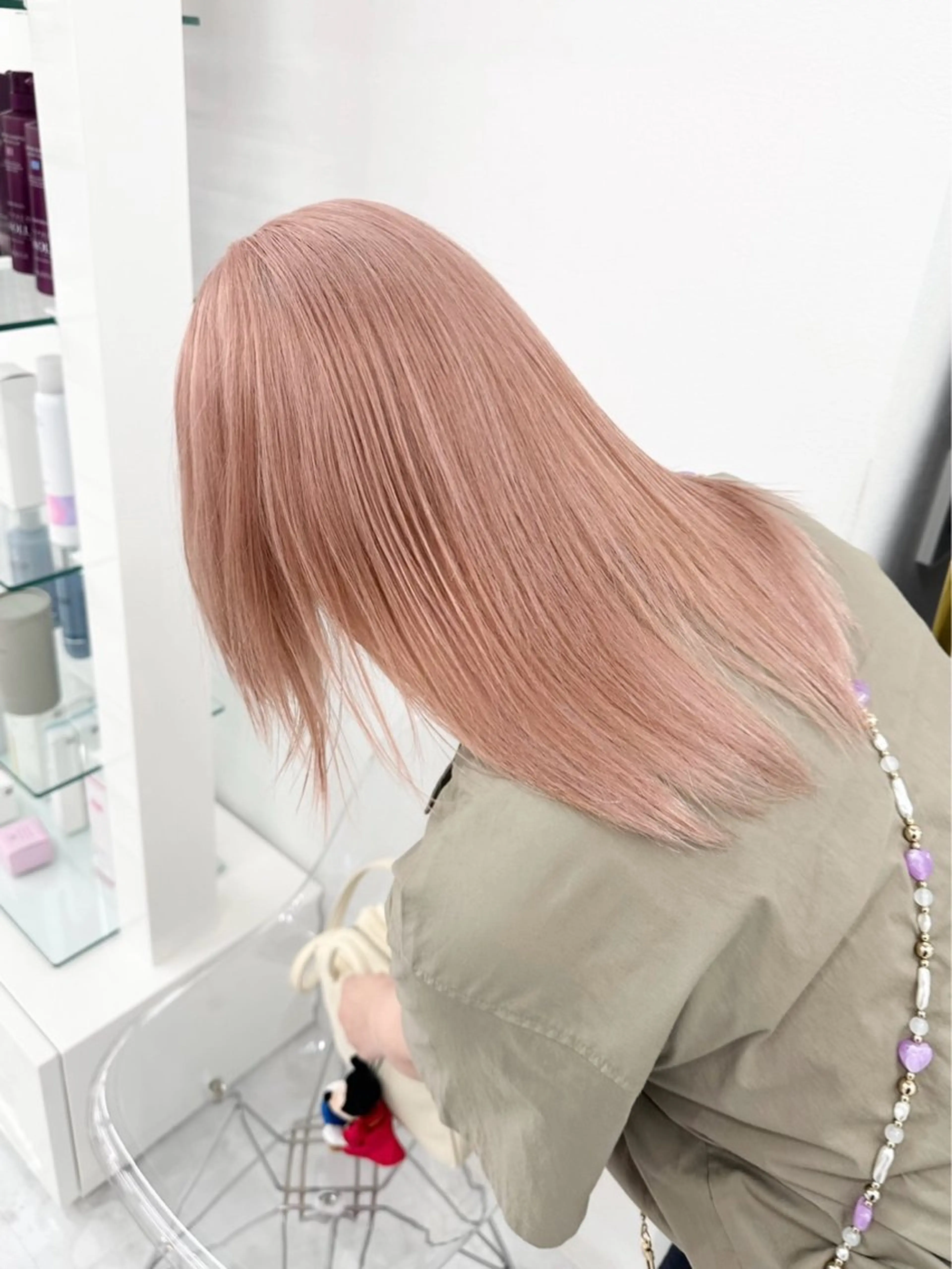 ミディアム カラー ヘアアレンジ ヘアカラー トリートメント ブリーチ/ヘアケア 🪞TAKUMA🪞のヘアスタイル