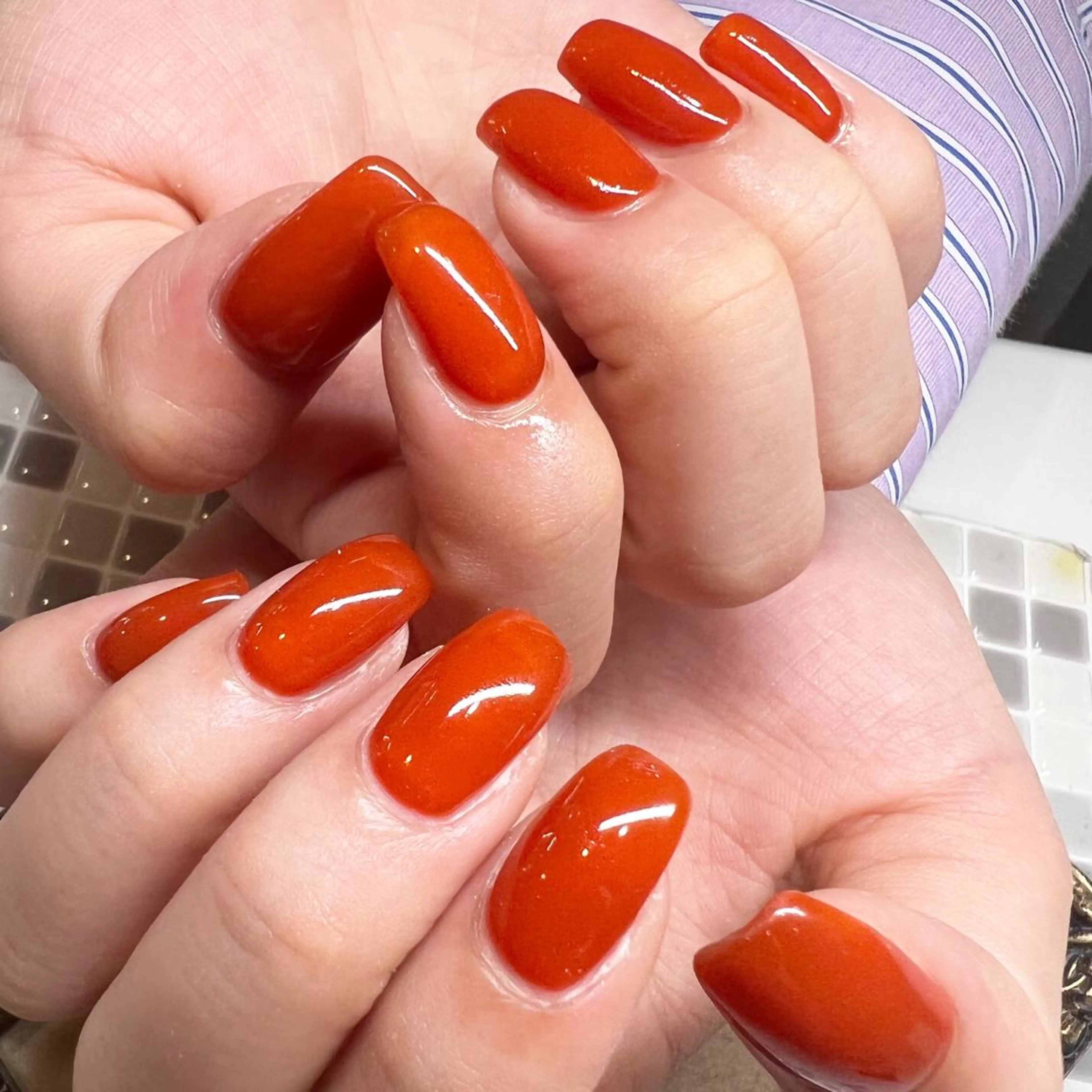 ネイル ワンカラーネイル ♡Nailist yui♡のネイルデザイン