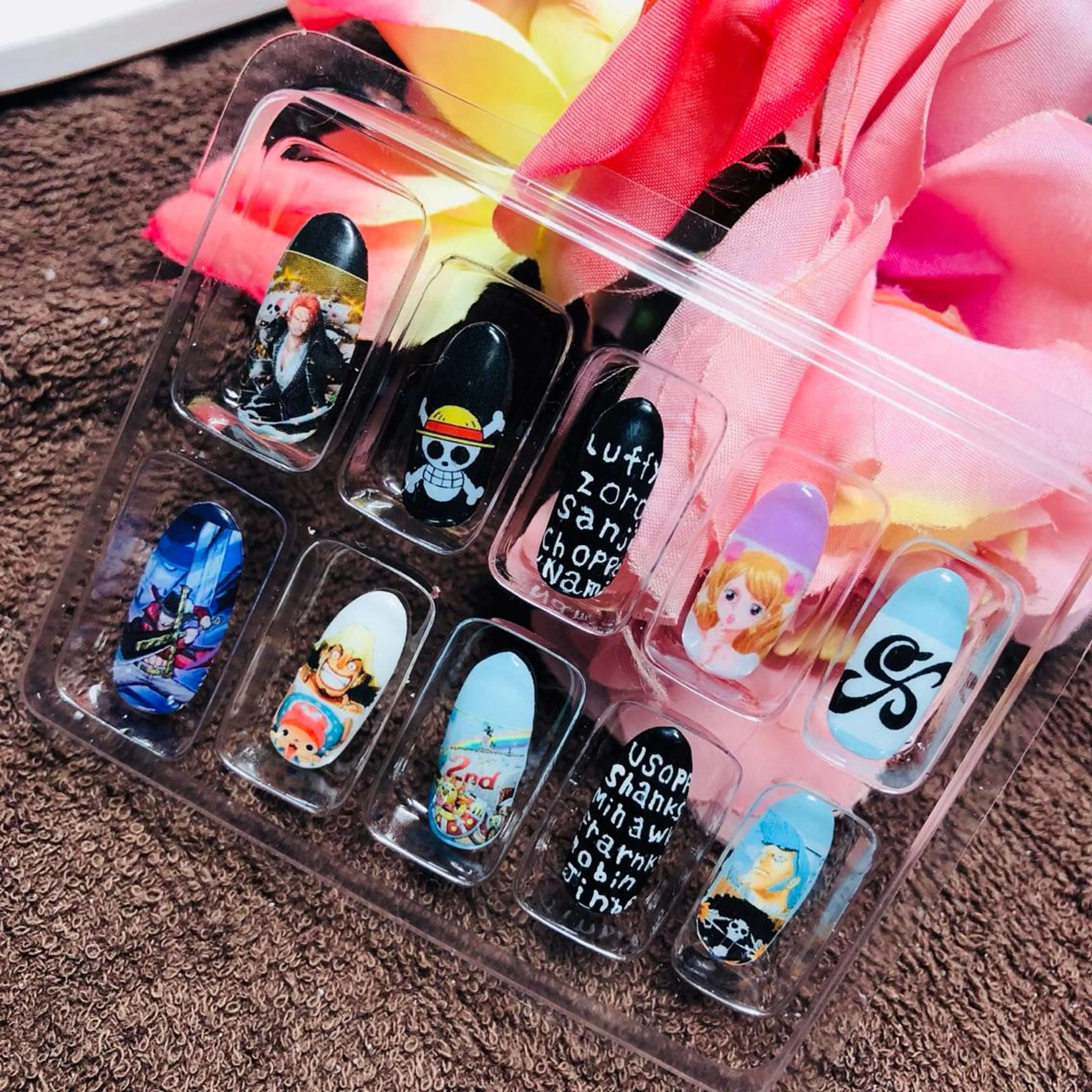 ショート ネイル ネイルチップ 《LB》ラブリエ Nail&eyeのマツエク・マツパデザイン