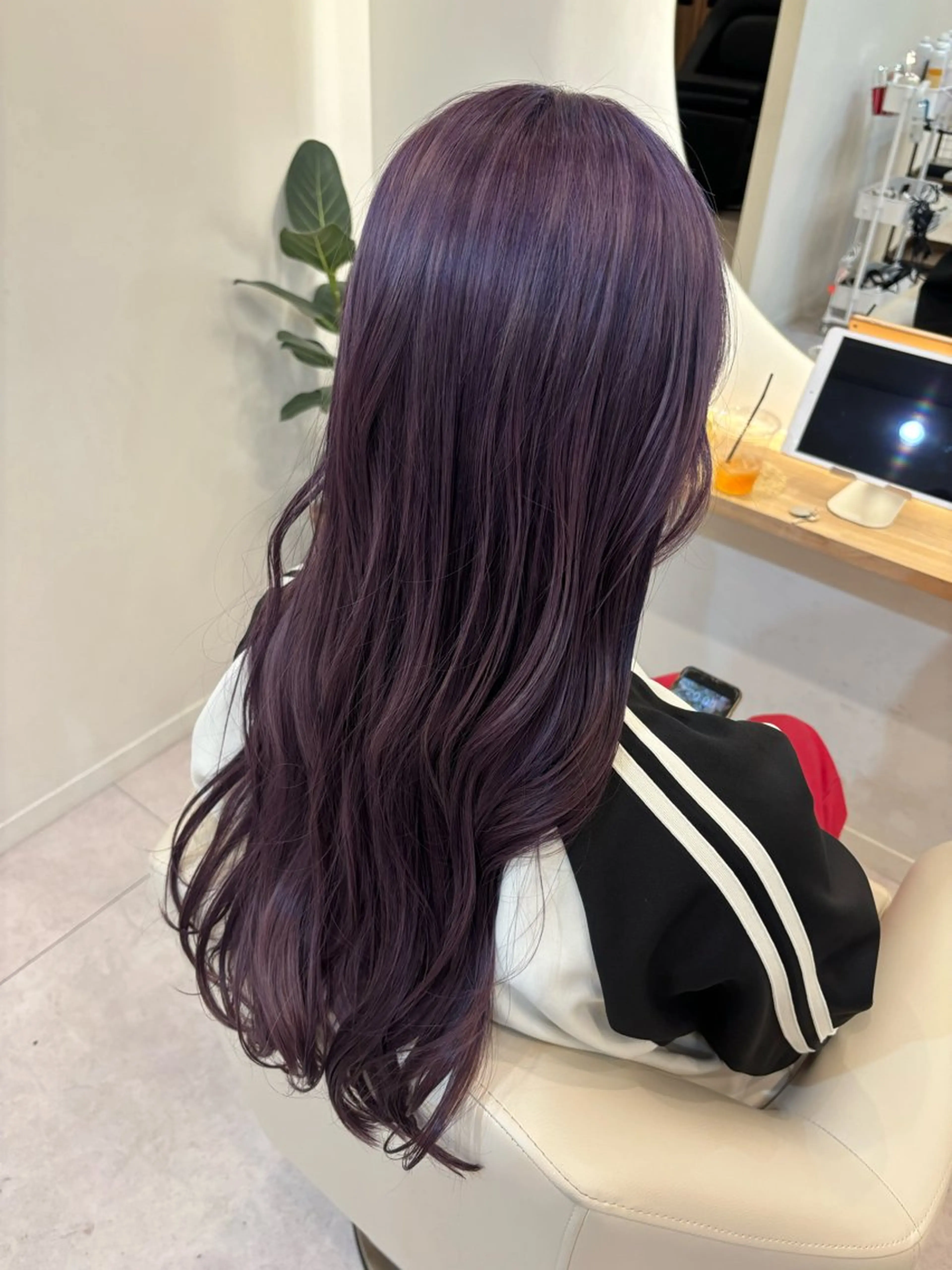 カラー ヘアカラー lor.kyoto 奥村みゆきのヘアスタイル