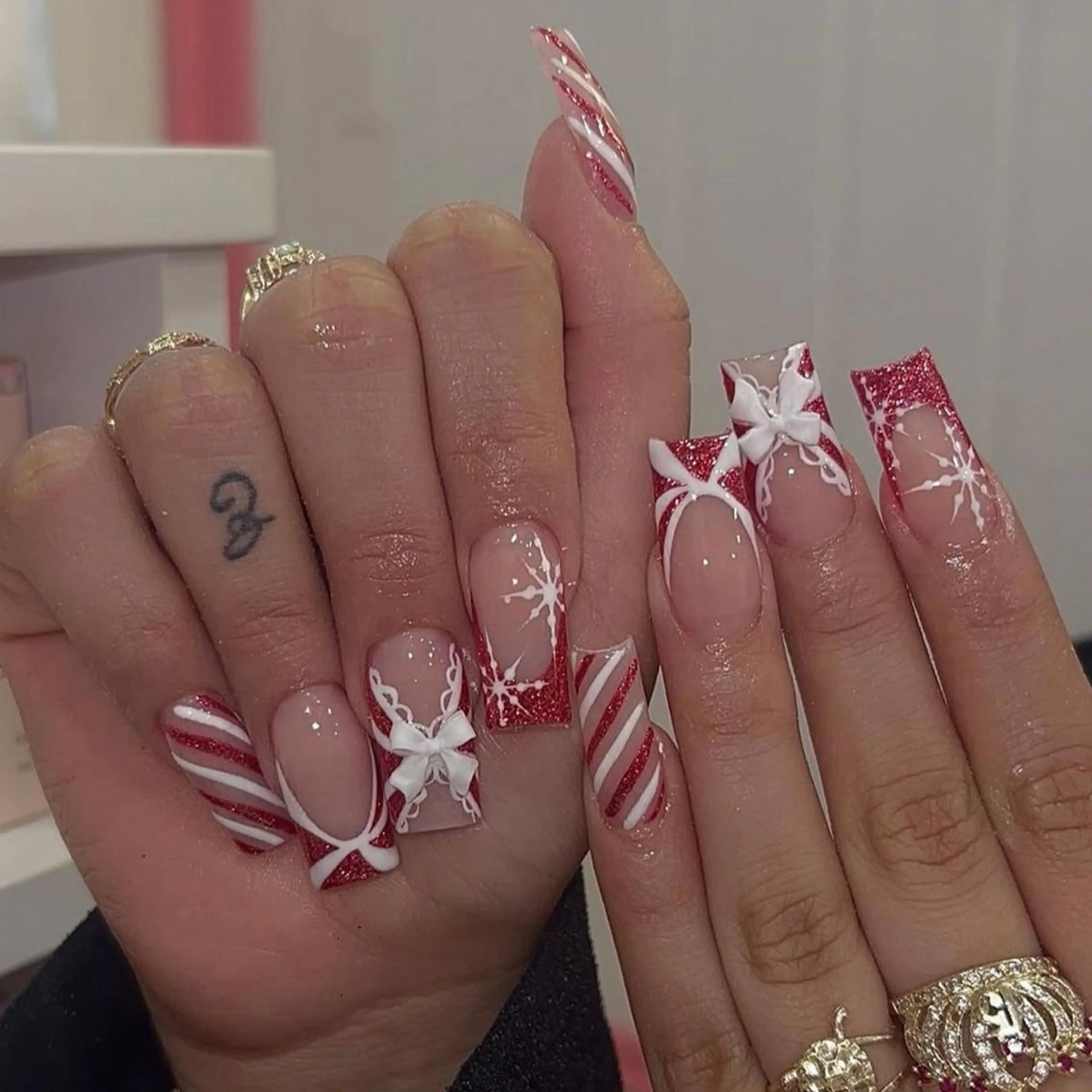 ネイル アートネイル 長さ出し ジェルネイル マグネットネイル ニュアンスネイル ハンドネイル Cloudy Chan Nailのネイルデザイン