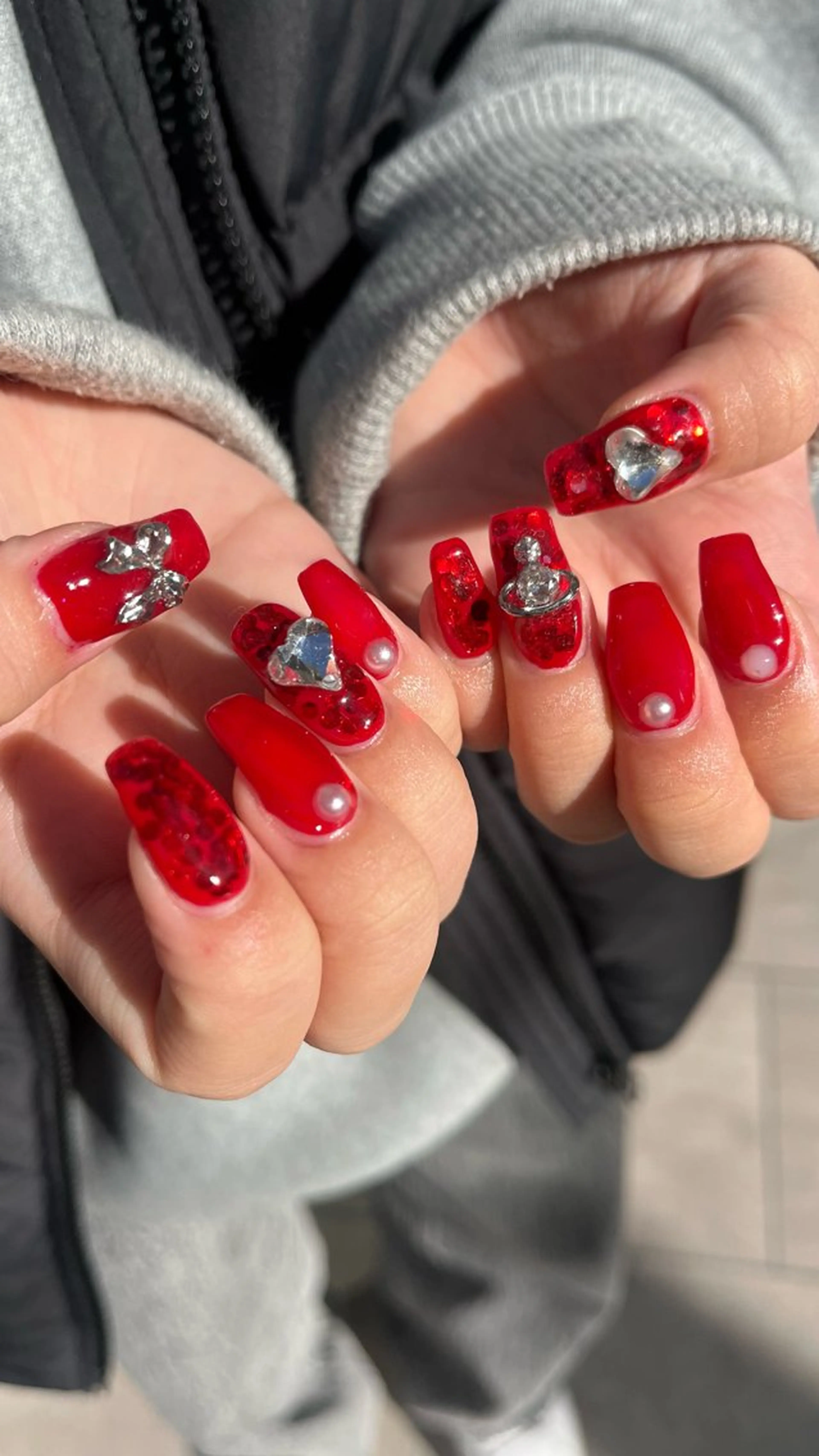 ネイル mai🤍縮毛酸性ス トレート/アイリストのヘアスタイル