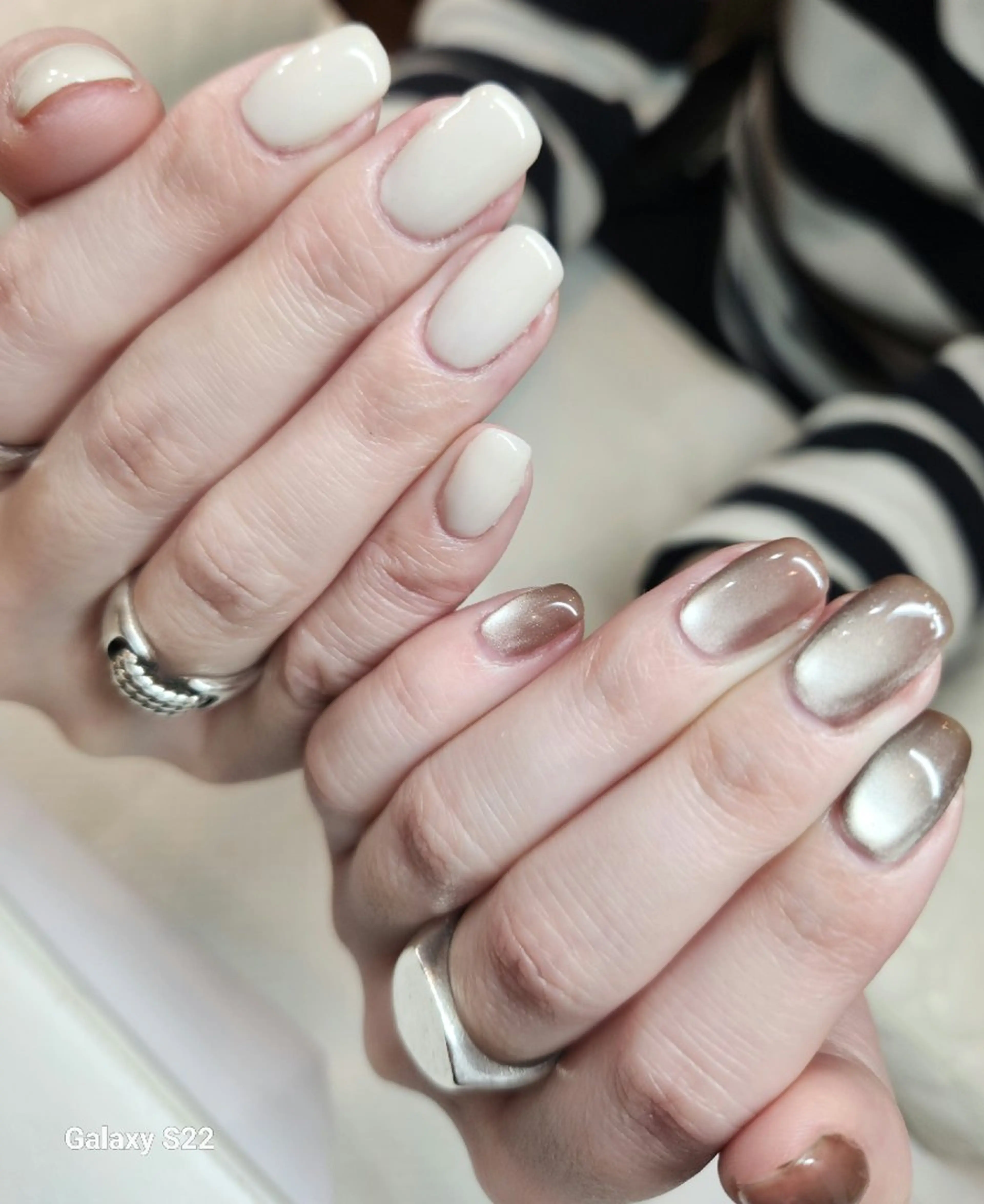 ネイル マグネットネイル ニュアンスネイル Non.中目黒nail所属・NailSalon  N.中目黒のネイルデザイン