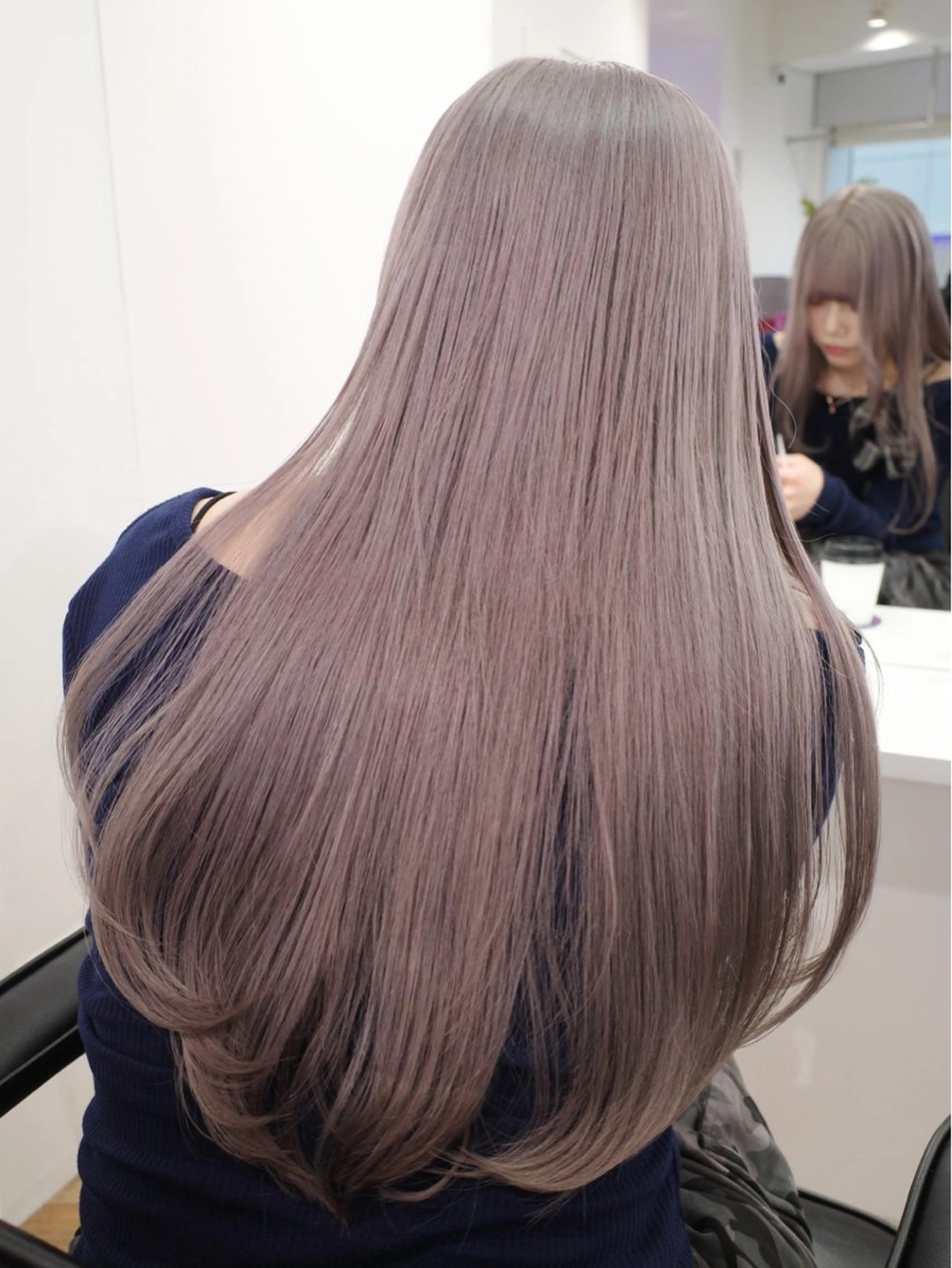 ロング ヘアカラー ボブ/ダブルカラー 【渋谷】唐仁原 抄語のヘアスタイル