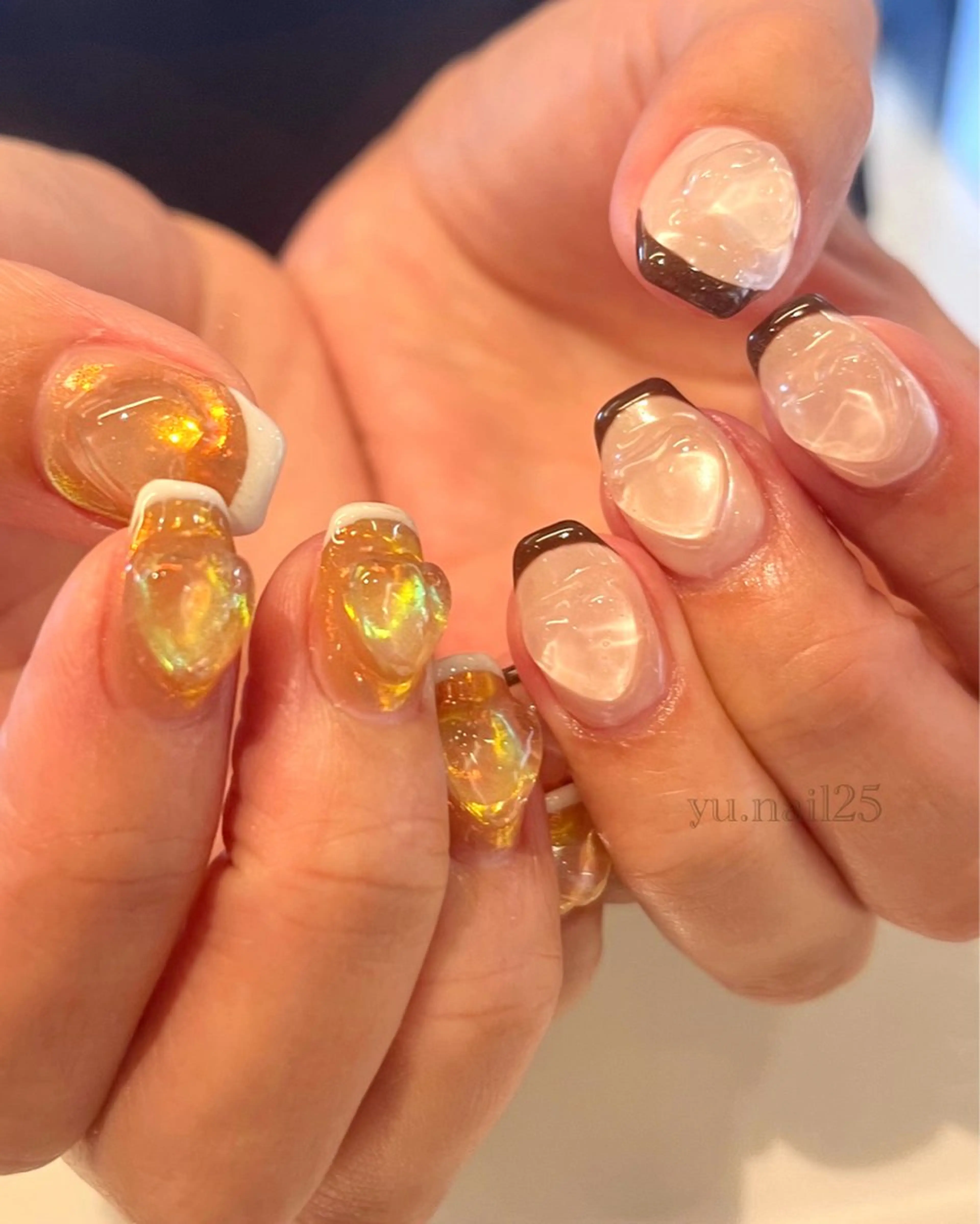 ネイル ハンドネイル yurina/ パラジェル認定サロンのネイルデザイン