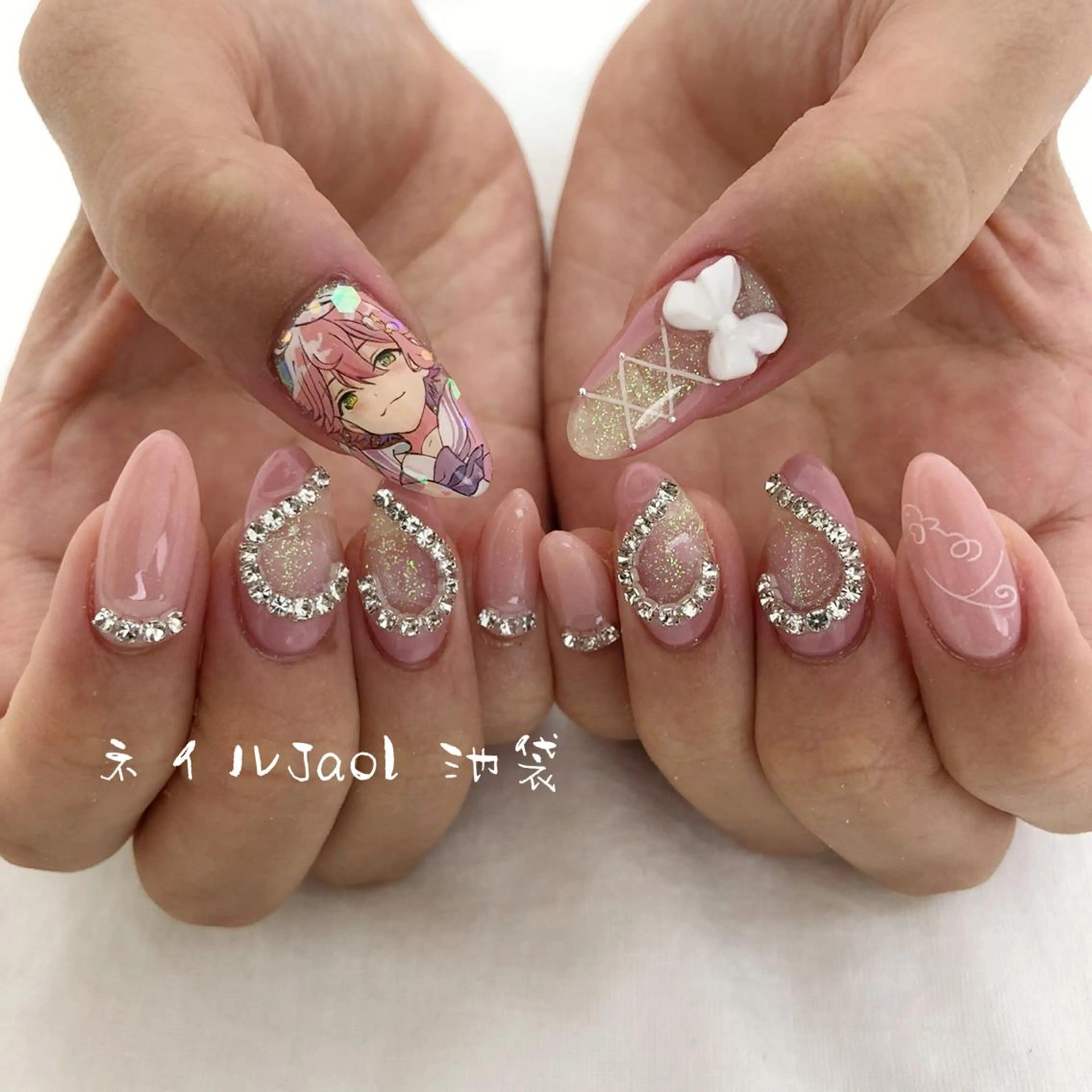 ミディアム nail jaol池袋店所属・ネイルJaol 池袋のネイルデザイン