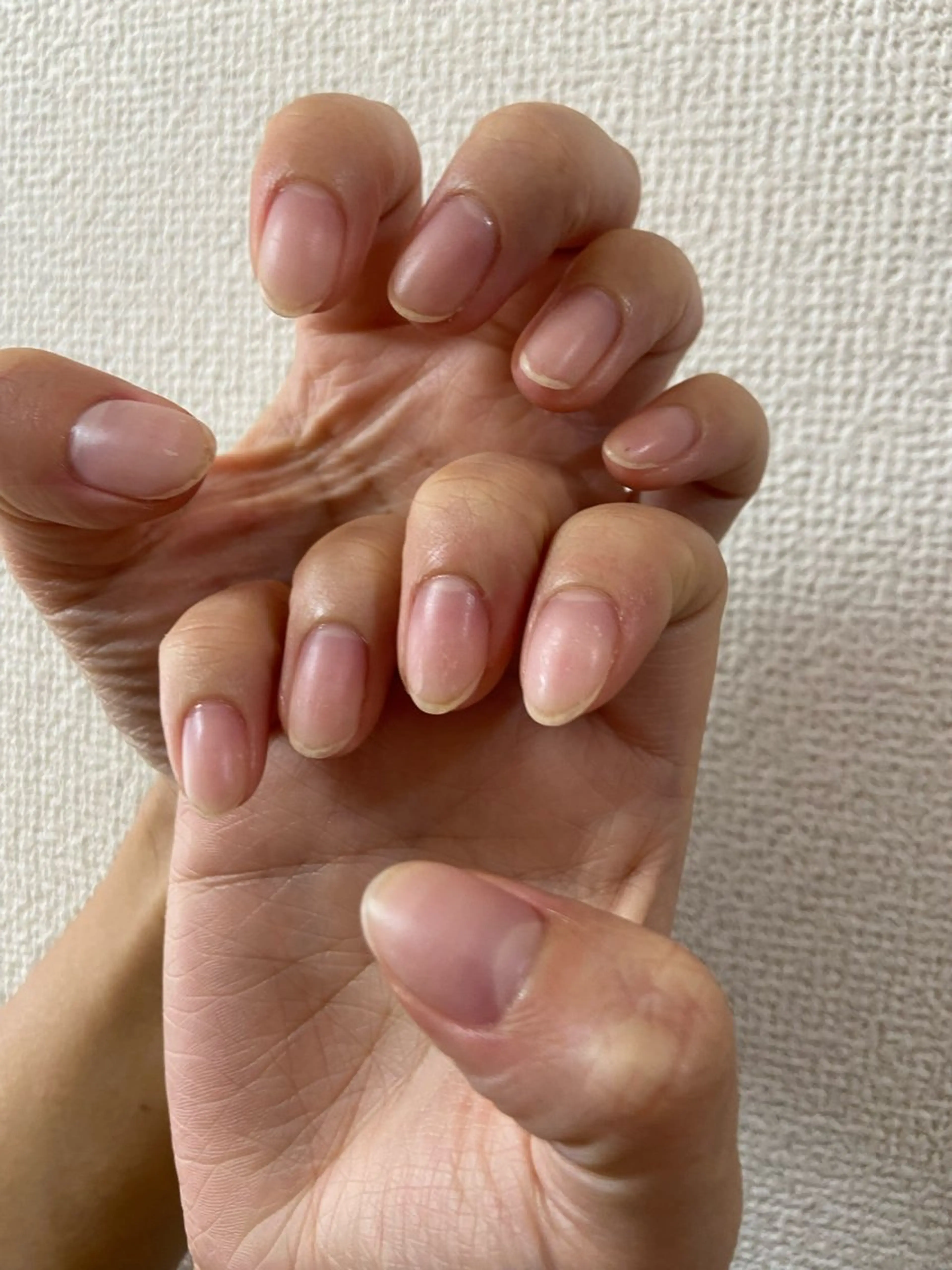 クリアネイルの写真