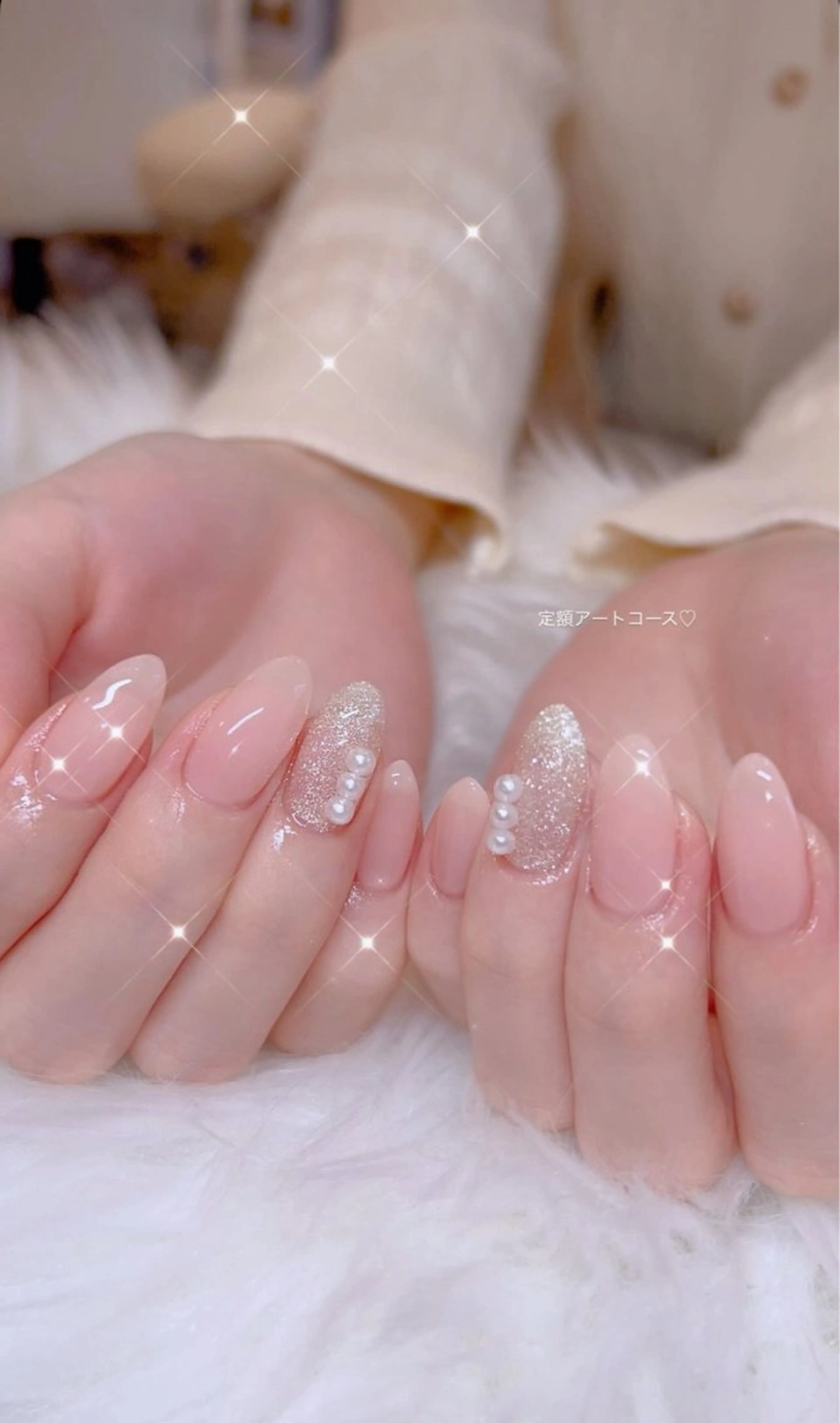 ネイル アートネイル 持ち込み バレンタイン ハンドネイル アイラブミーネイル MAMI指名のネイルデザイン