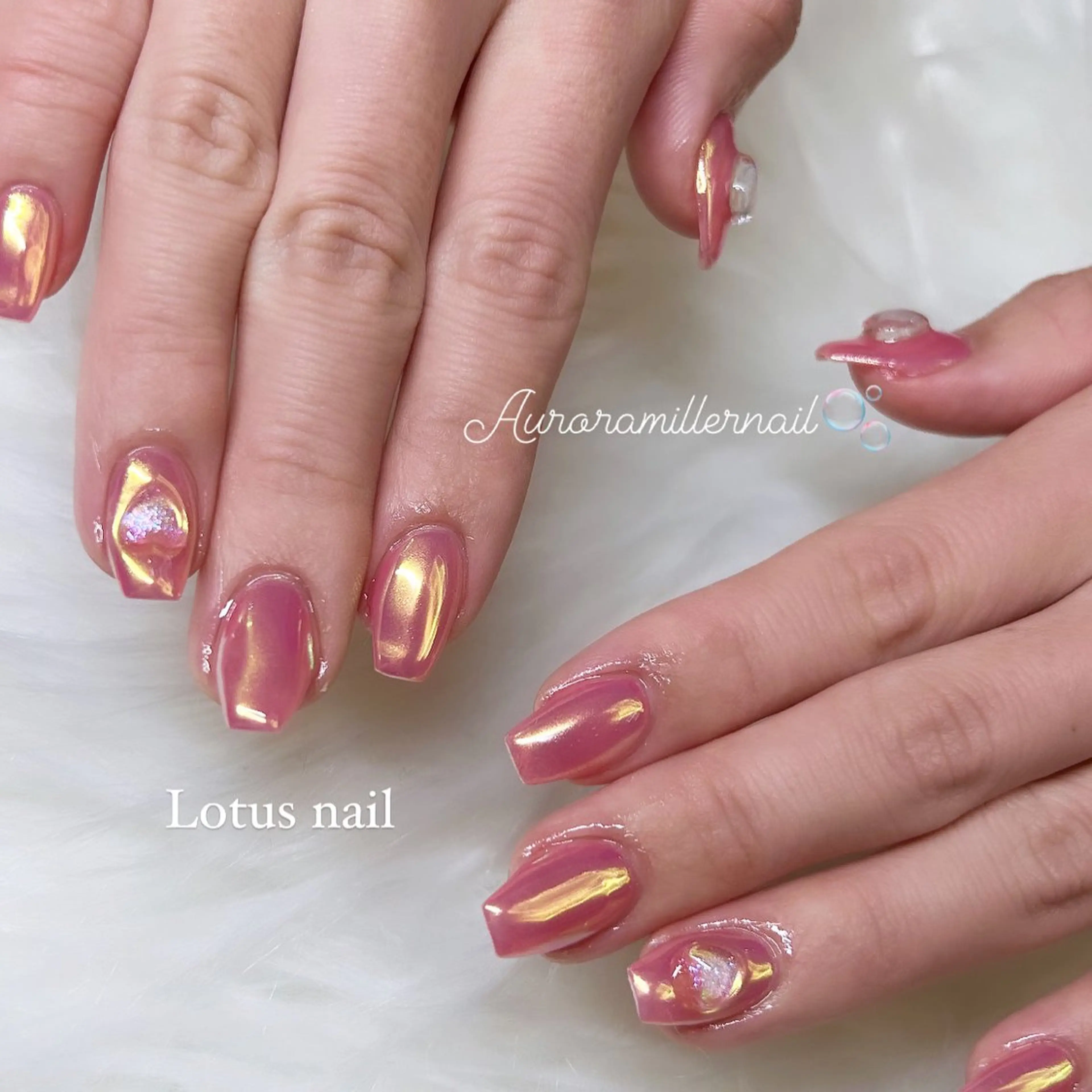 ネイル ハンドネイル privatesalon  Lotusnail所属・Lotus nailのネイルデザイン