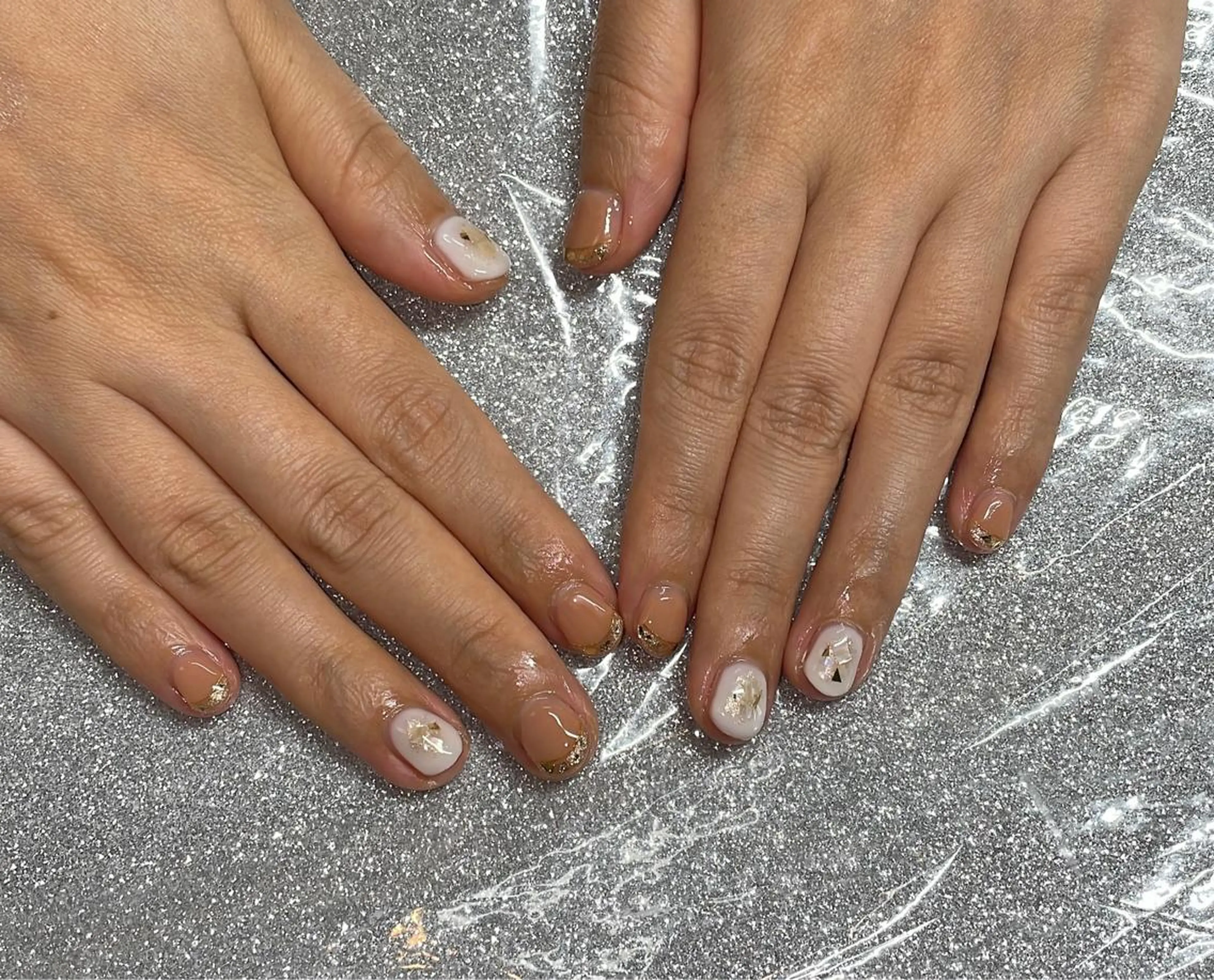 ネイル ハンドネイル VIERU 🌈🎀💖のネイルデザイン