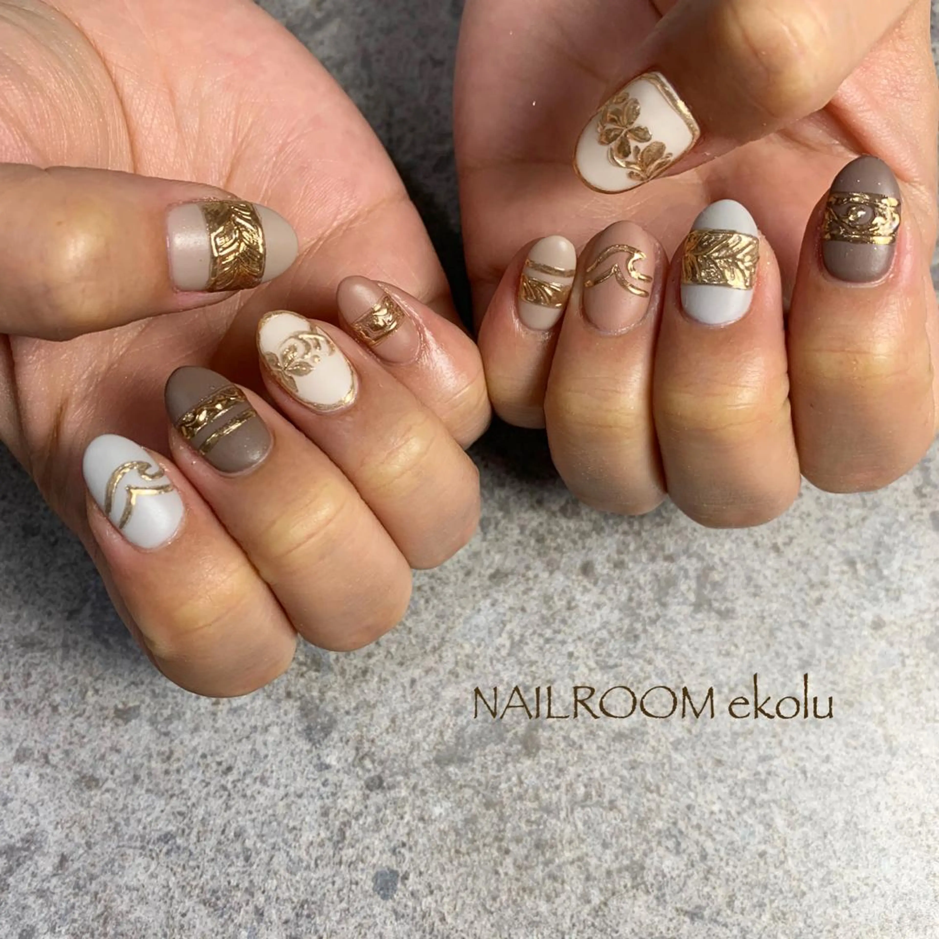 ネイル NAILROOM ekolu所属・近藤 穂乃果のネイルデザイン