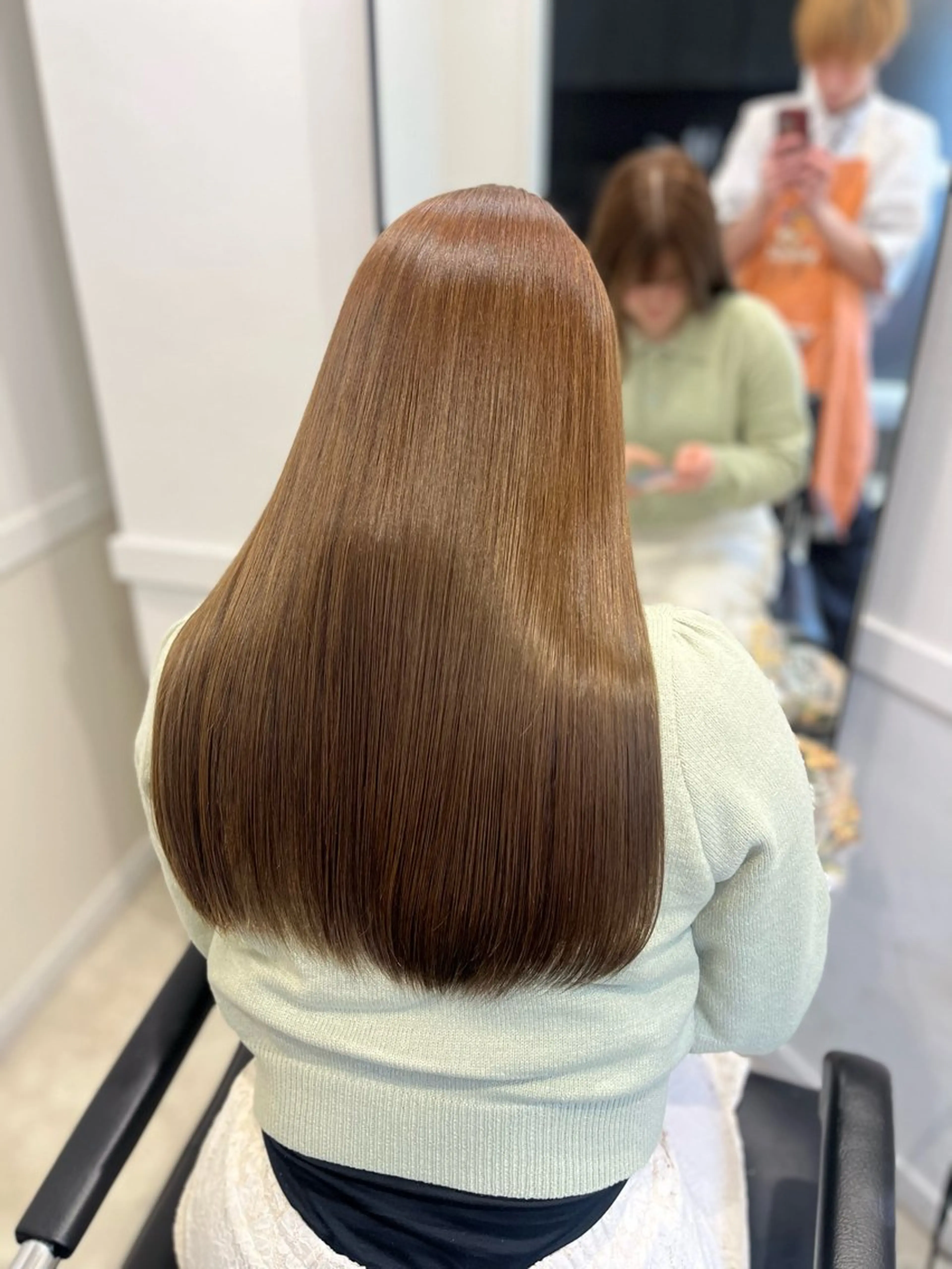 ロング カラー ブリーチ 透明感カラー ブリーチなしカラー 髪質改善 ロング ヘアカラー トリートメント Go   Today シェアサロン　横浜店所属・【ただの天才 🎨】のヘアスタイル