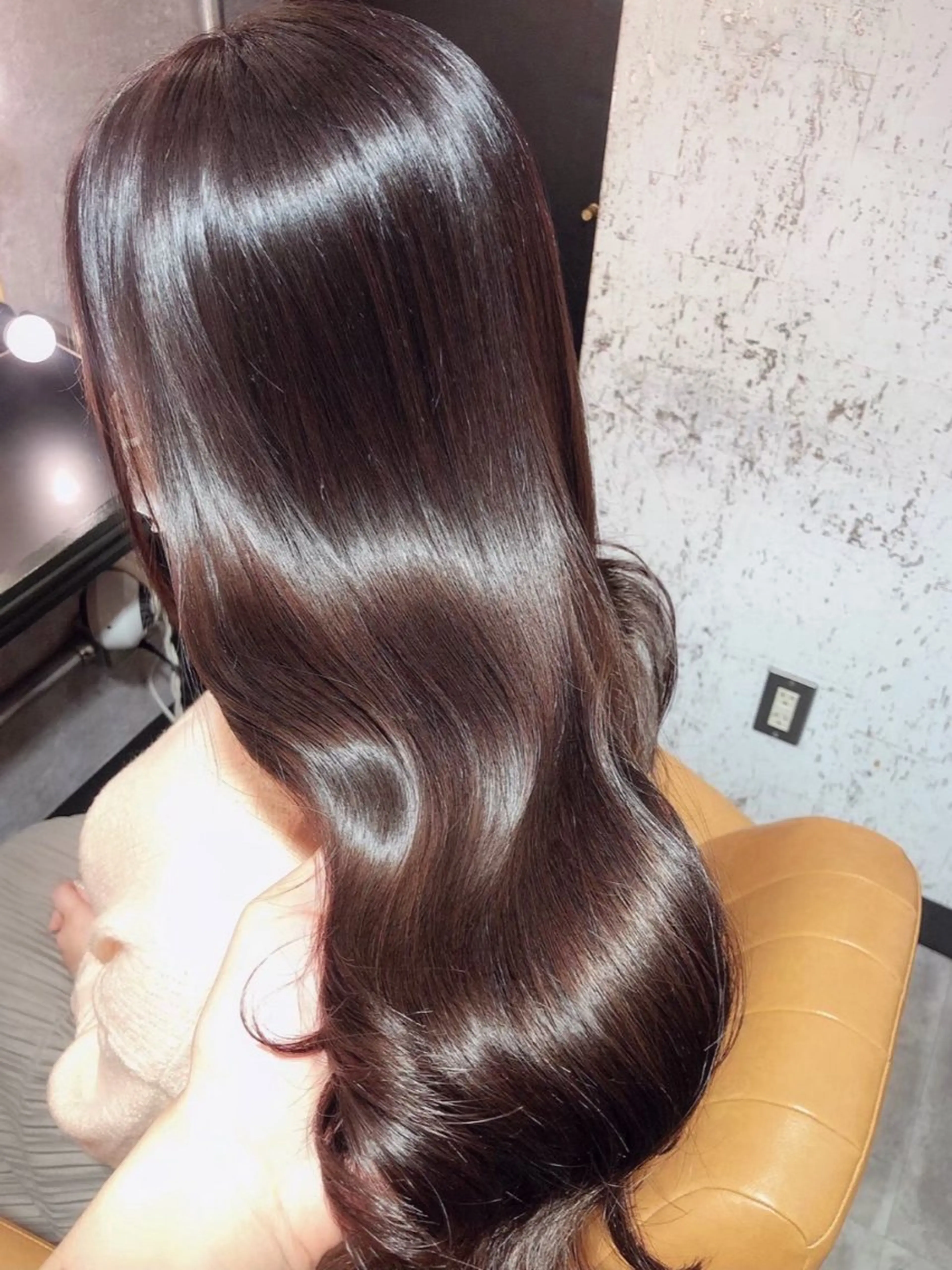 【ミニモ限定】カット+巻ける縮毛矯正+髪質改善2Step TR【前処理、中間処理】付きです!の写真