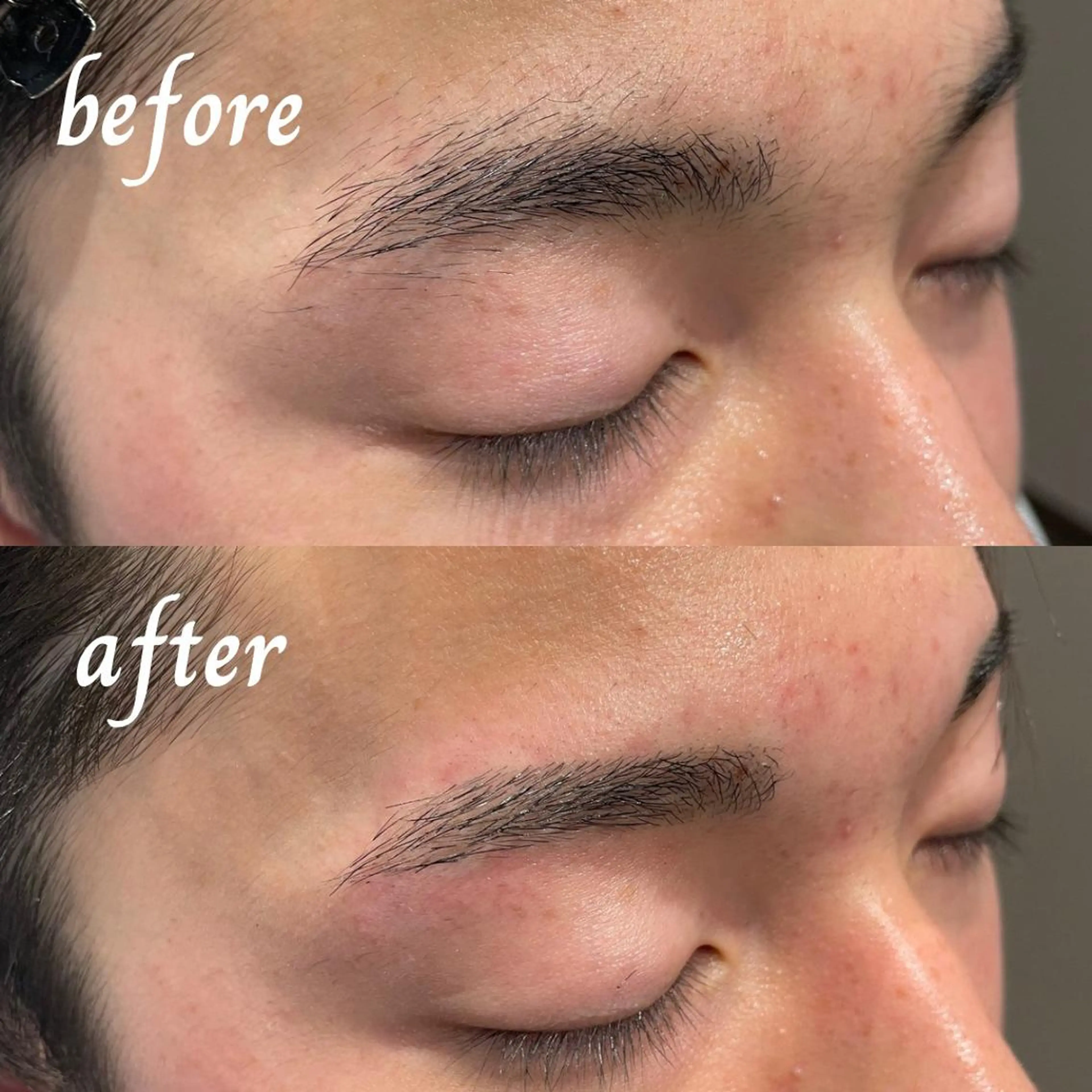 アイブロウ メンズアイブロウ 眉毛ワックス脱毛 charm ai所属・高野 紗南のエステ・リラクイメージ