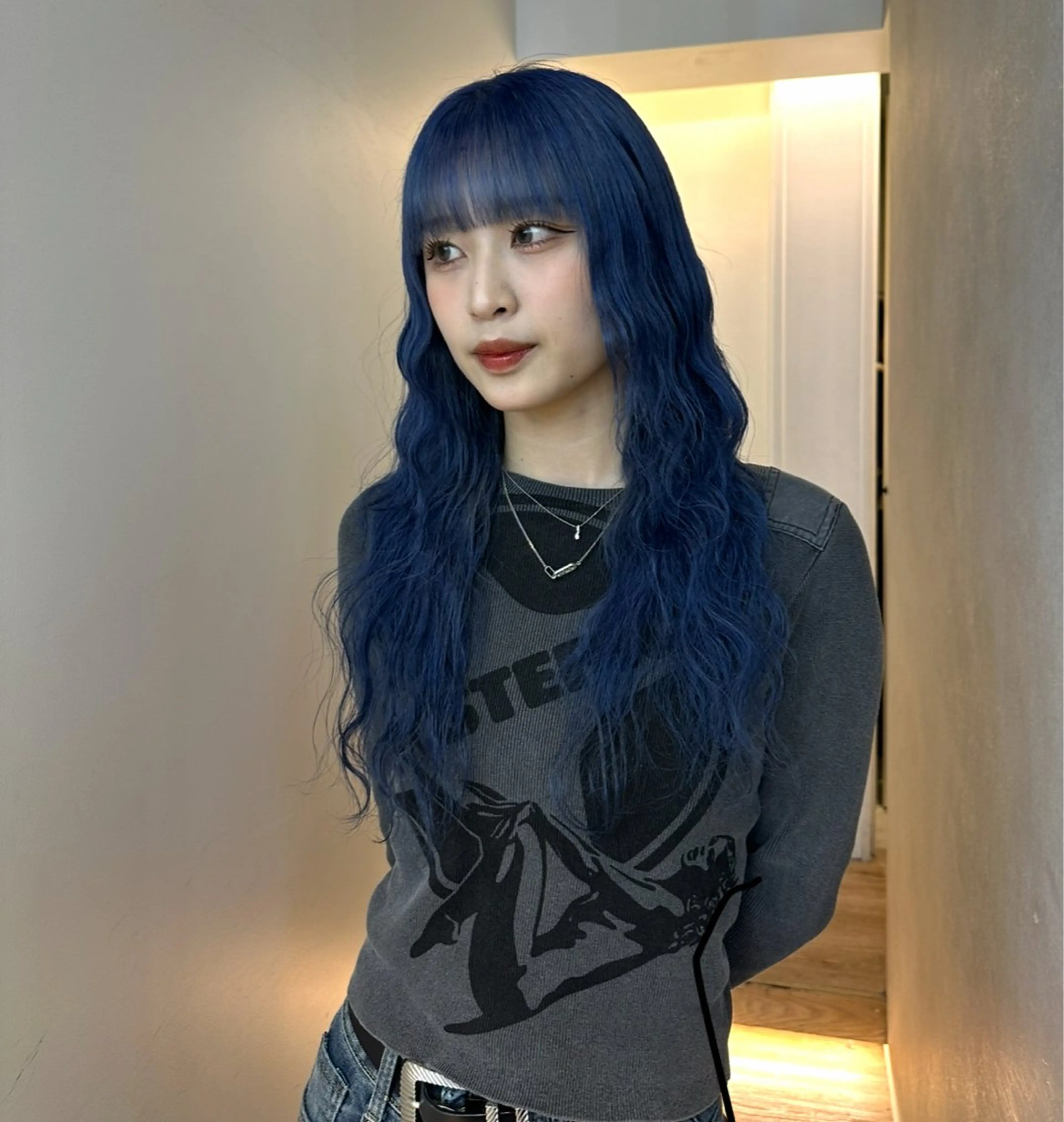 ロング カラー 💘𝖕𝖎𝖓𝖐 ʜᴀɪʀ💘KAIのヘアスタイル