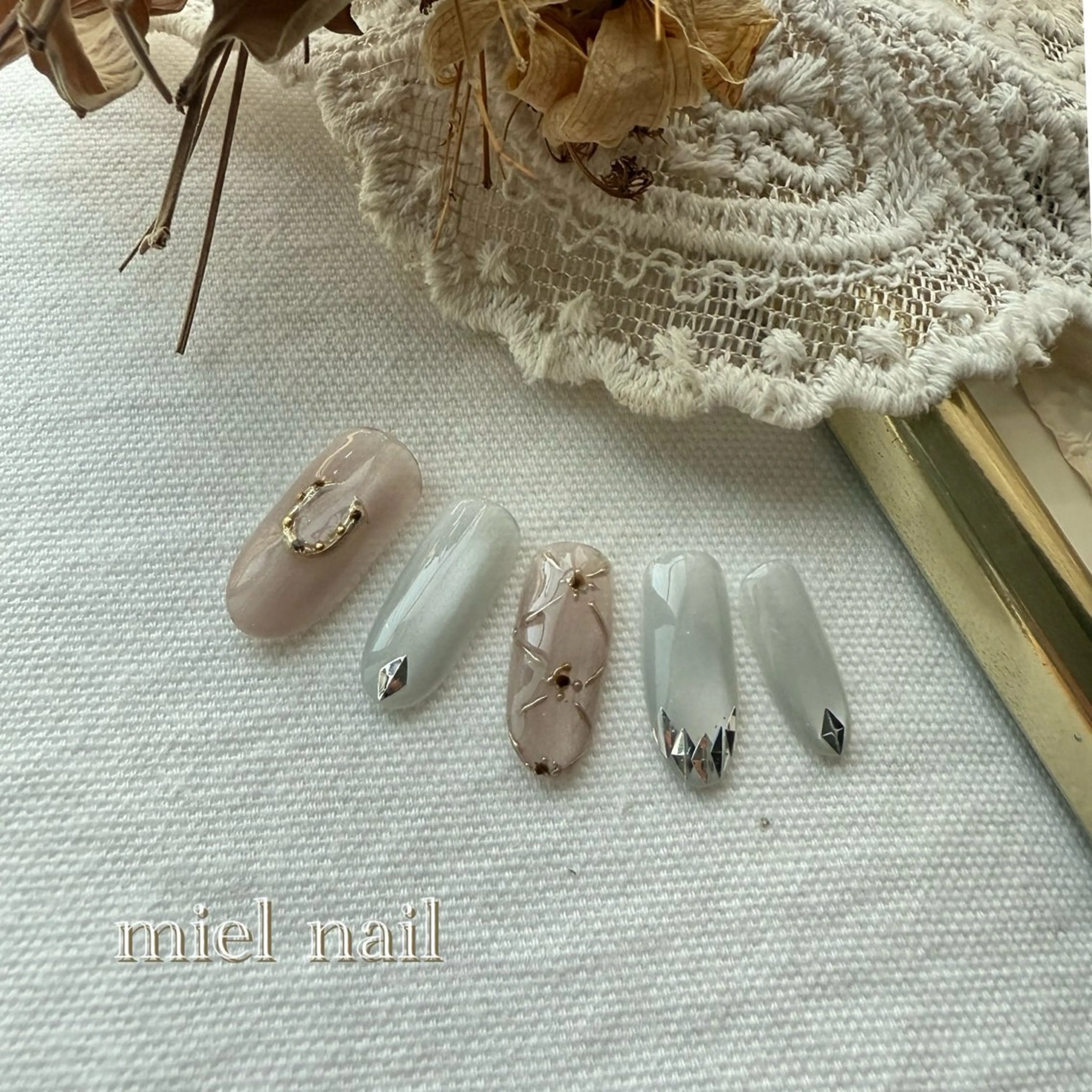 ネイル ハンドネイル miel nailのネイルデザイン