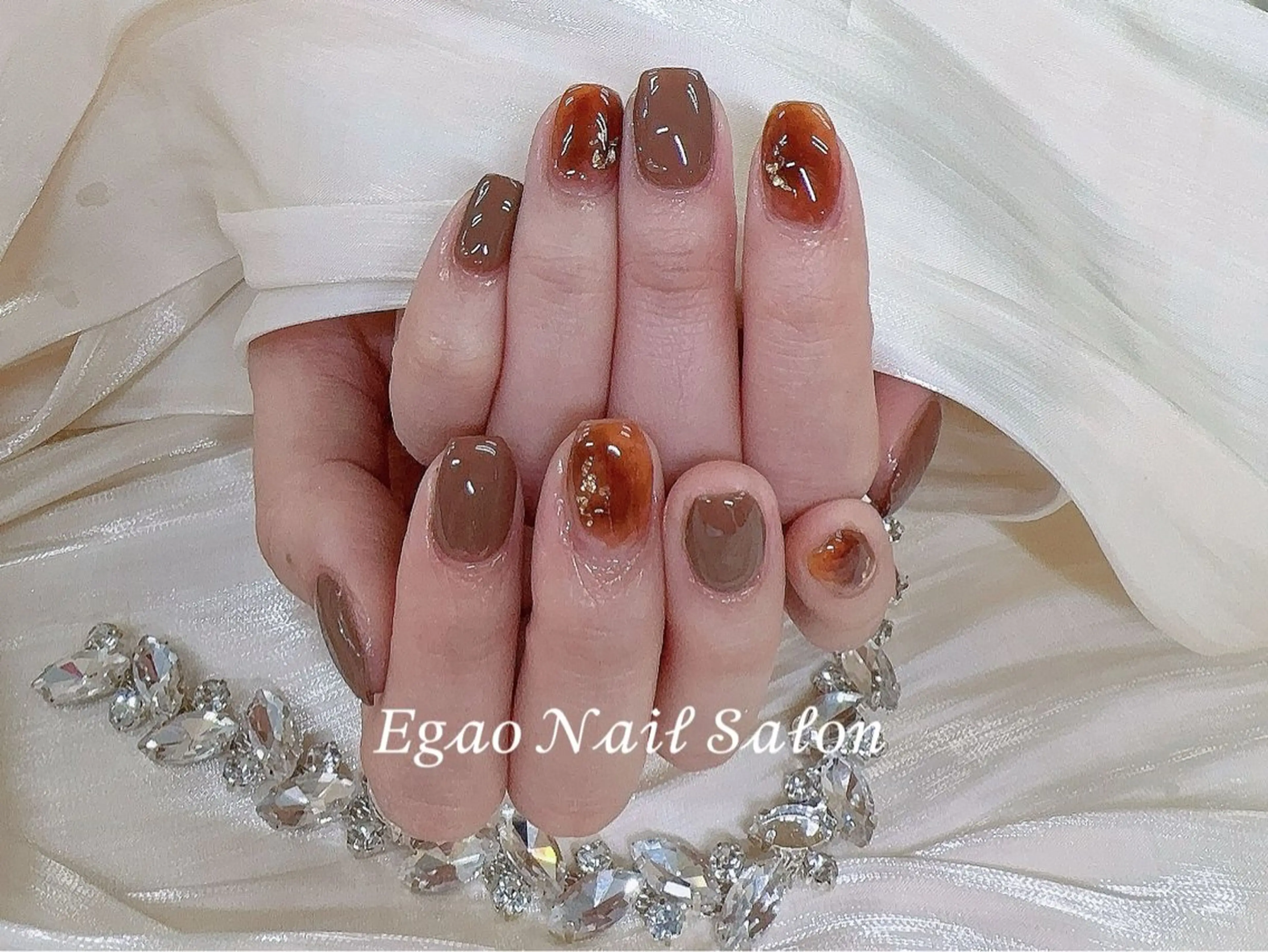 ネイル フットネイル ジェルネイル 韓国ネイル マグネットネイル メンズネイル Egao Nail Salonのネイルデザイン