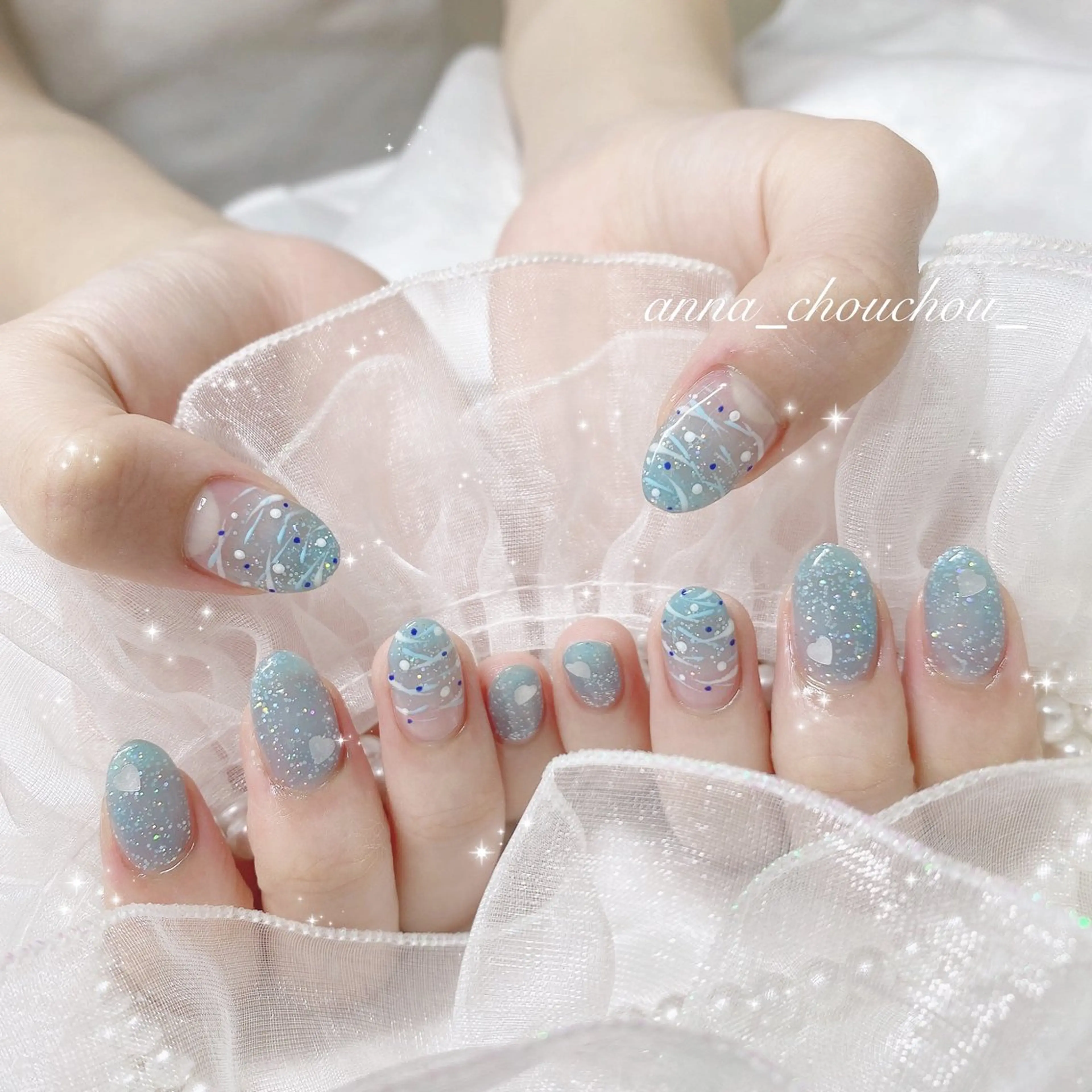 ネイル ハンドネイル Anna Sano⭐️のネイルデザイン