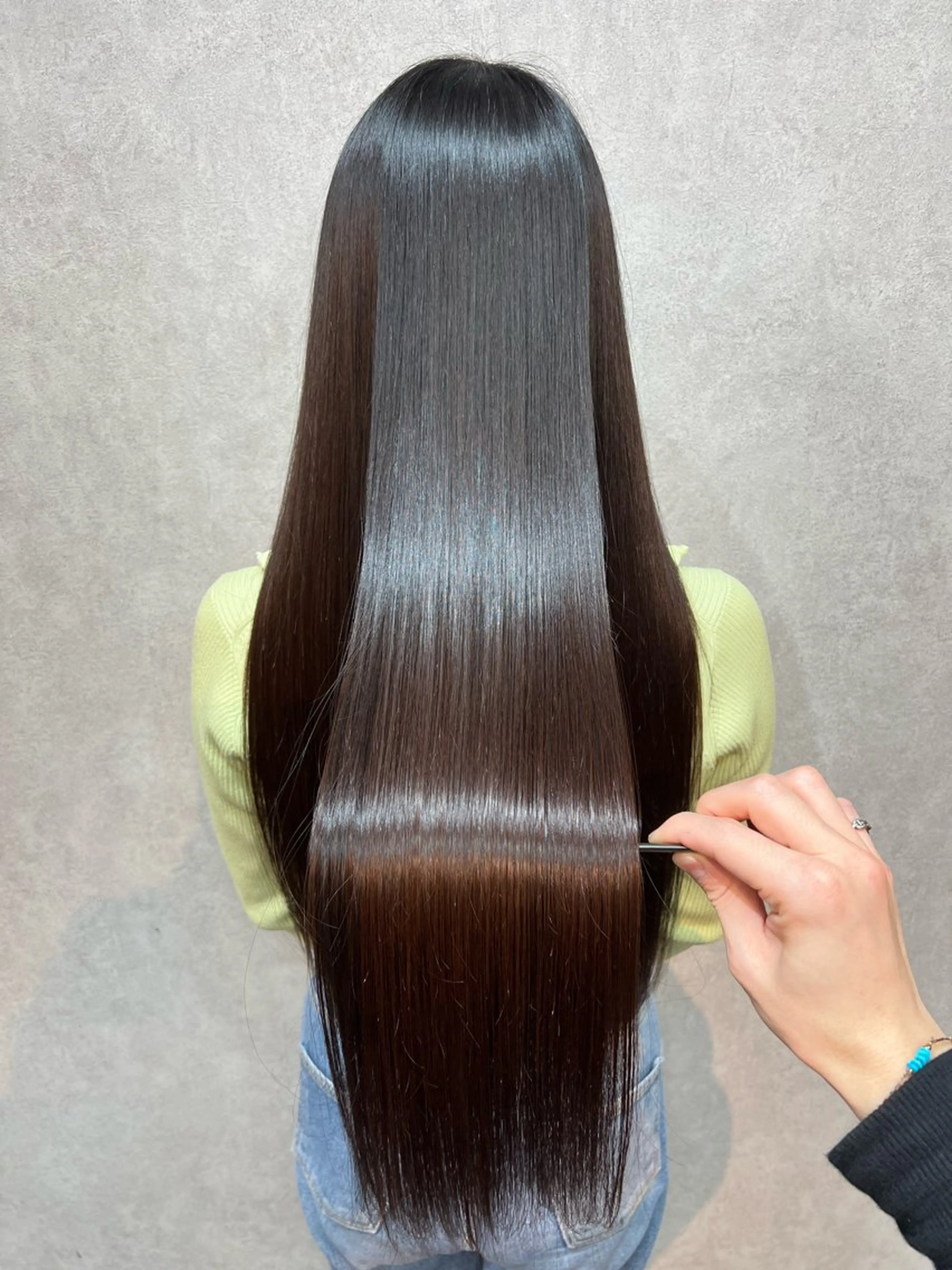 ロング 髪質改善 韓国風ヘア トリートメント ar clip所属・表参道/透明感カラー /髪質改善/駿太のヘアスタイル