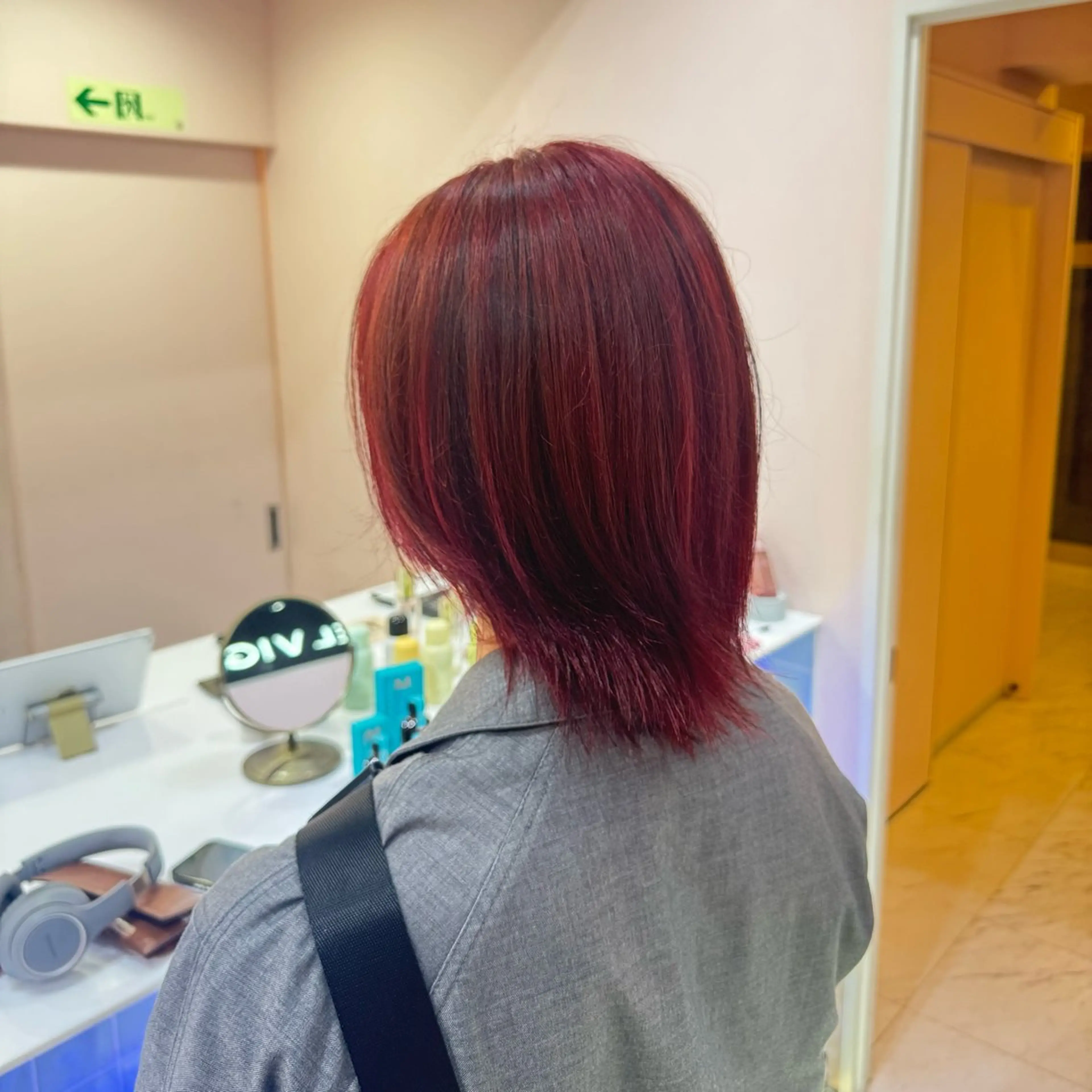 ショート カラー メンズ ヘアカラー トリートメント 高発色/デザイン ☀️toku☀️のヘアスタイル