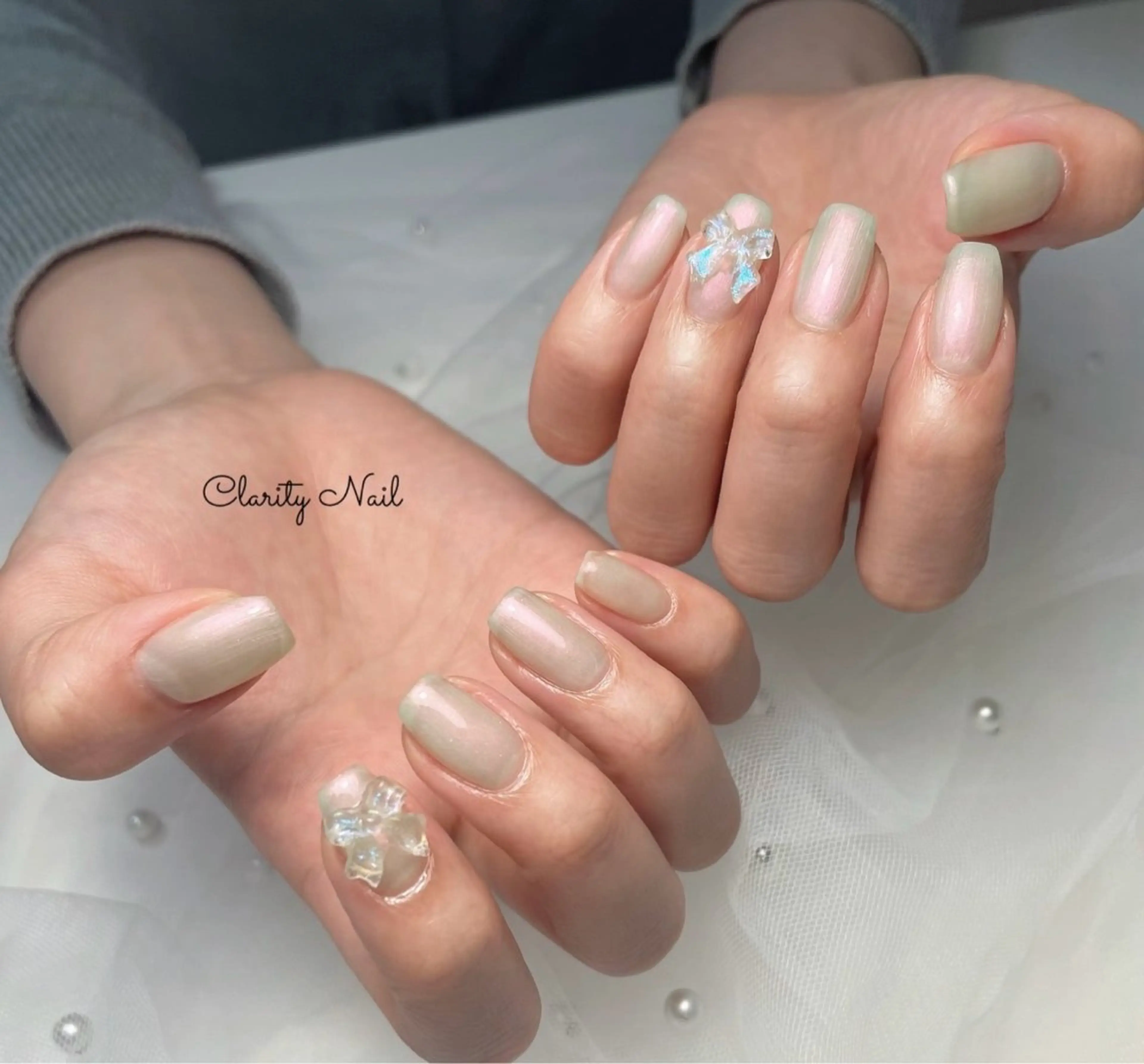 ネイル ワンカラーネイル ハンドネイル Clarity Nailのネイルデザイン
