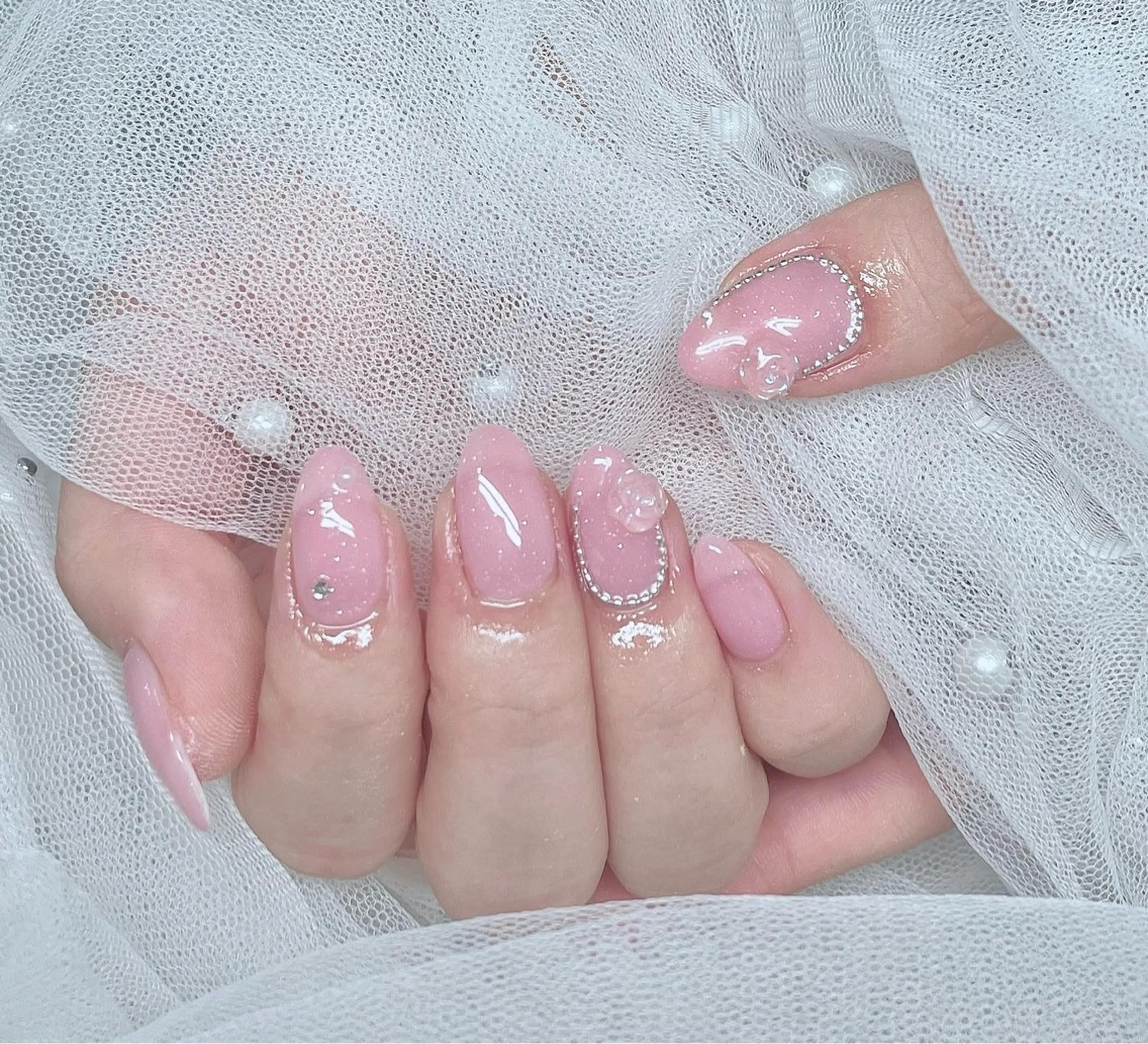 ネイル WAKANA ‎𖤐 ̖́-‬のネイルデザイン