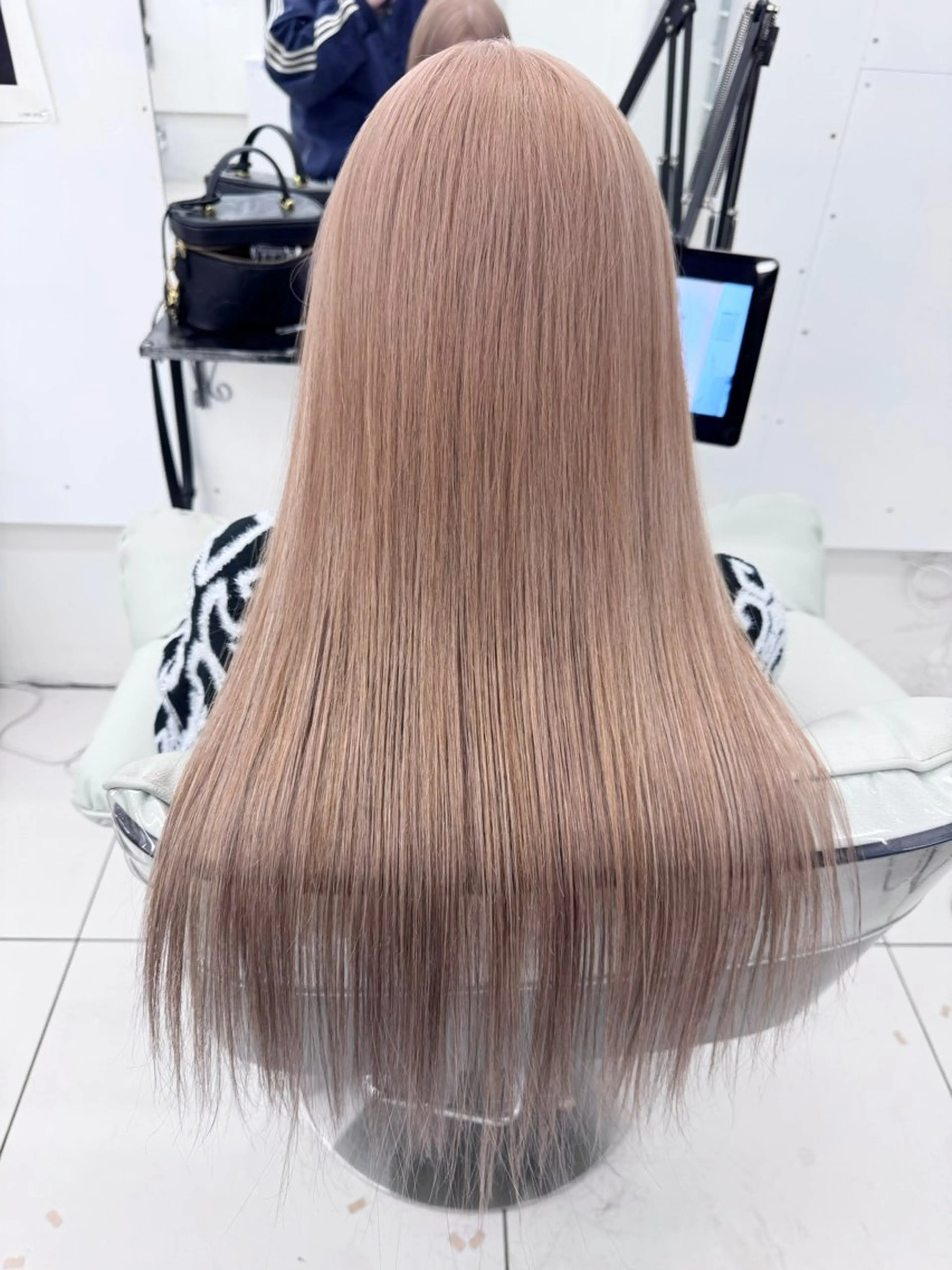 ロング 家田 竜のヘアスタイル