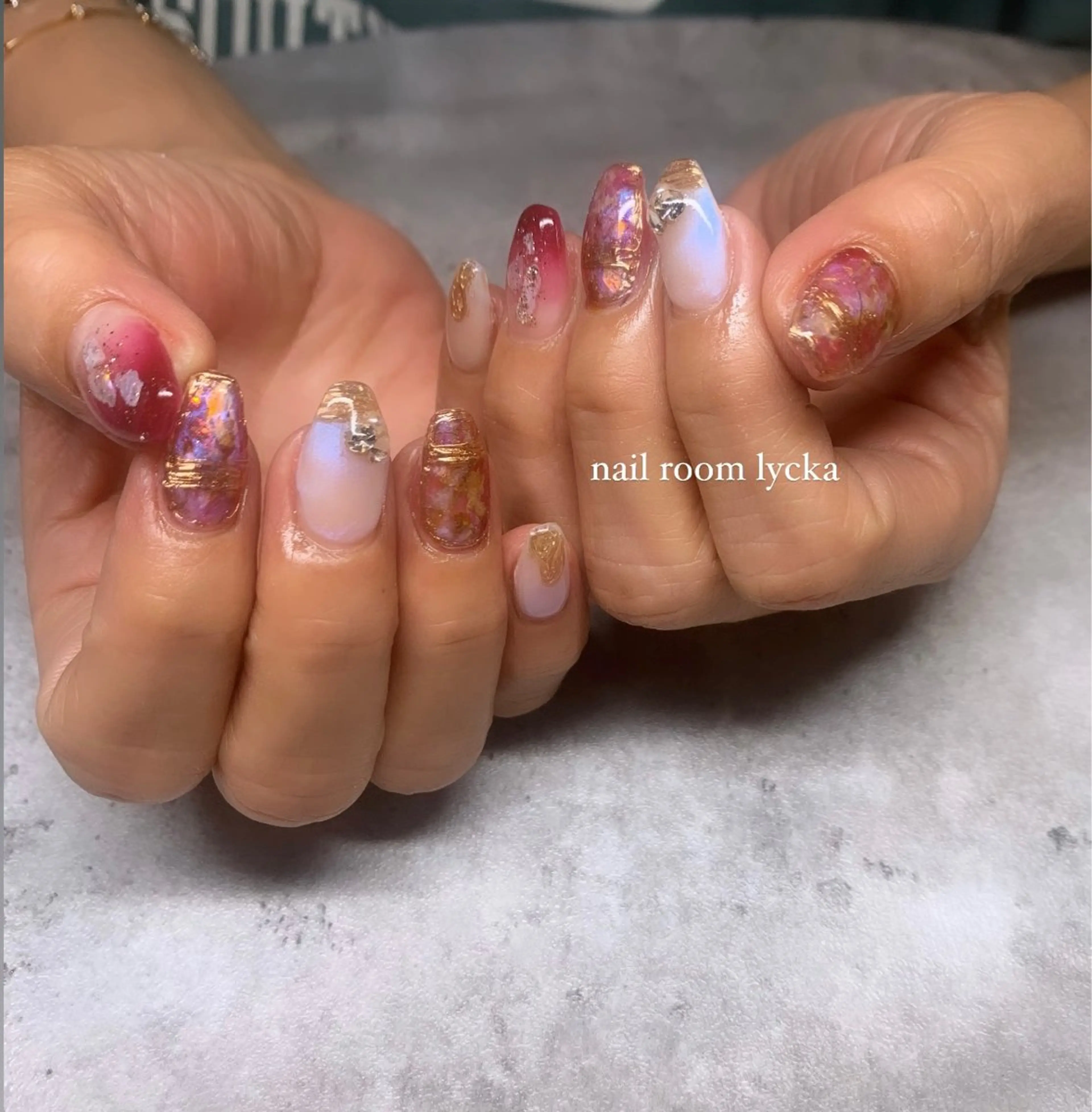 ネイル ﾈｲﾙﾙｰﾑﾘｯｶ 𝐦𝐚𝐲𝐮のネイルデザイン