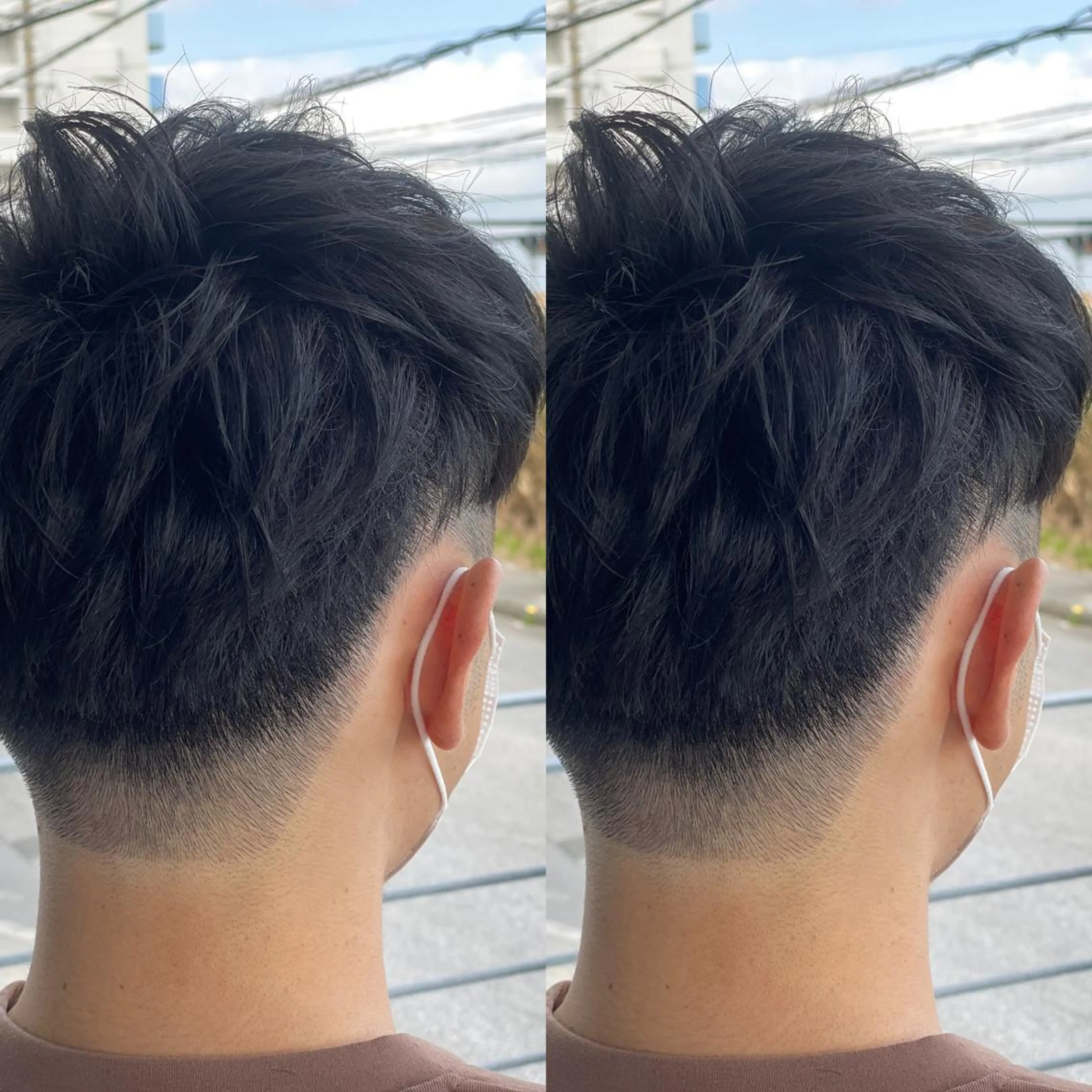 メンズ マッシュ Snaly カラー特化ページのヘアスタイル